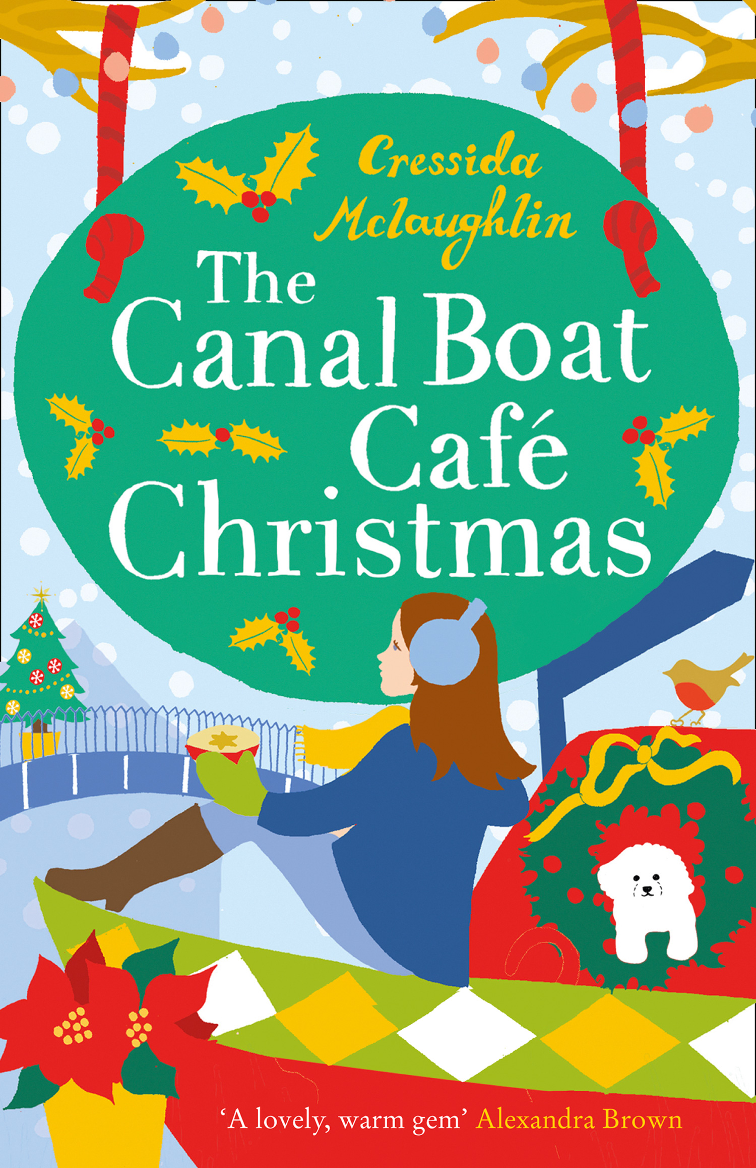 Обложка книги «The Canal Boat Café Christmas»