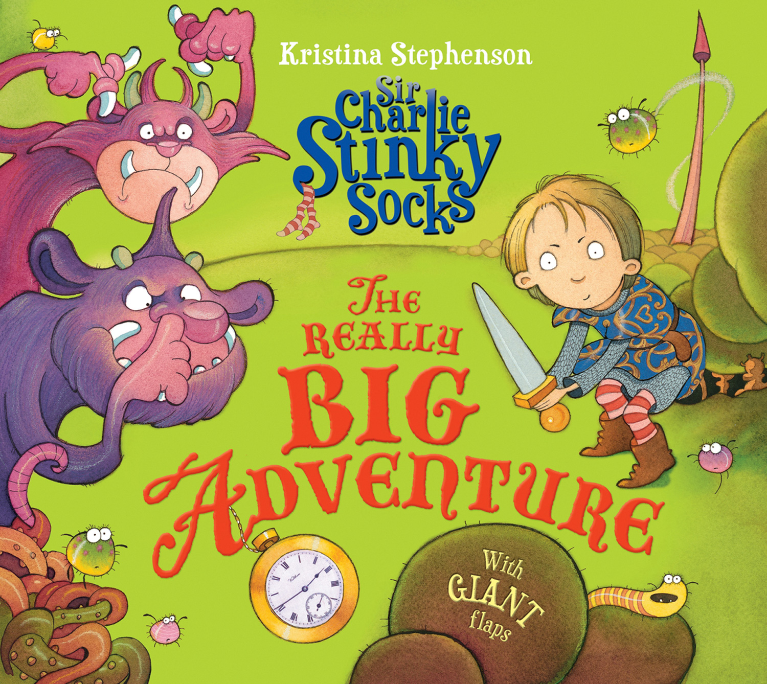 Обложка книги «Sir Charlie Stinky Socks: The Really Big Adventure»