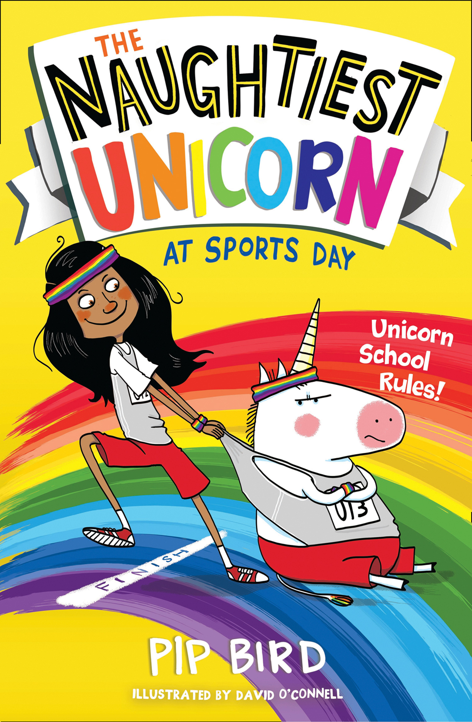 Обложка книги «The Naughtiest Unicorn at Sports Day»