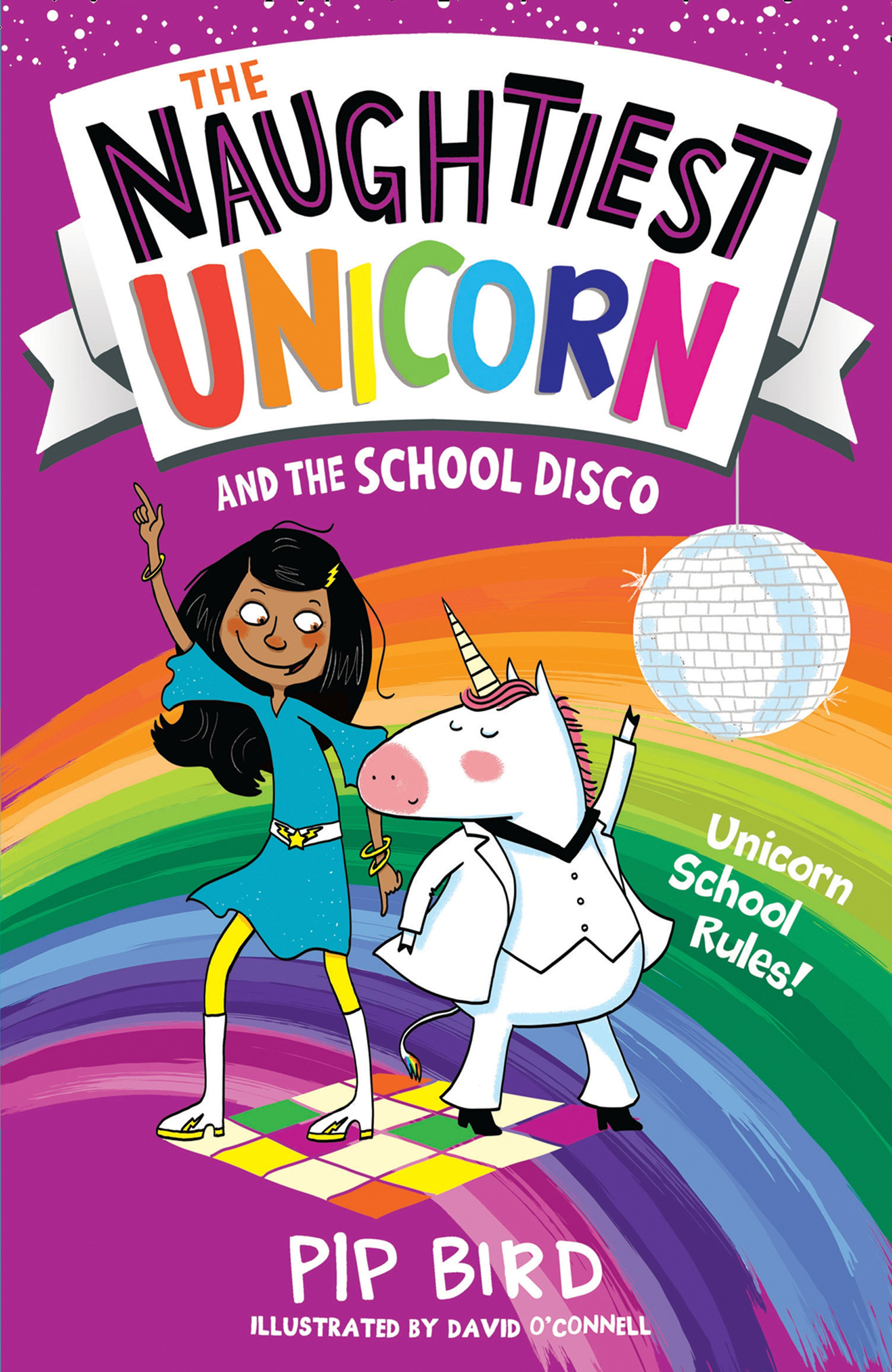 Обложка книги «The Naughtiest Unicorn and the School Disco»