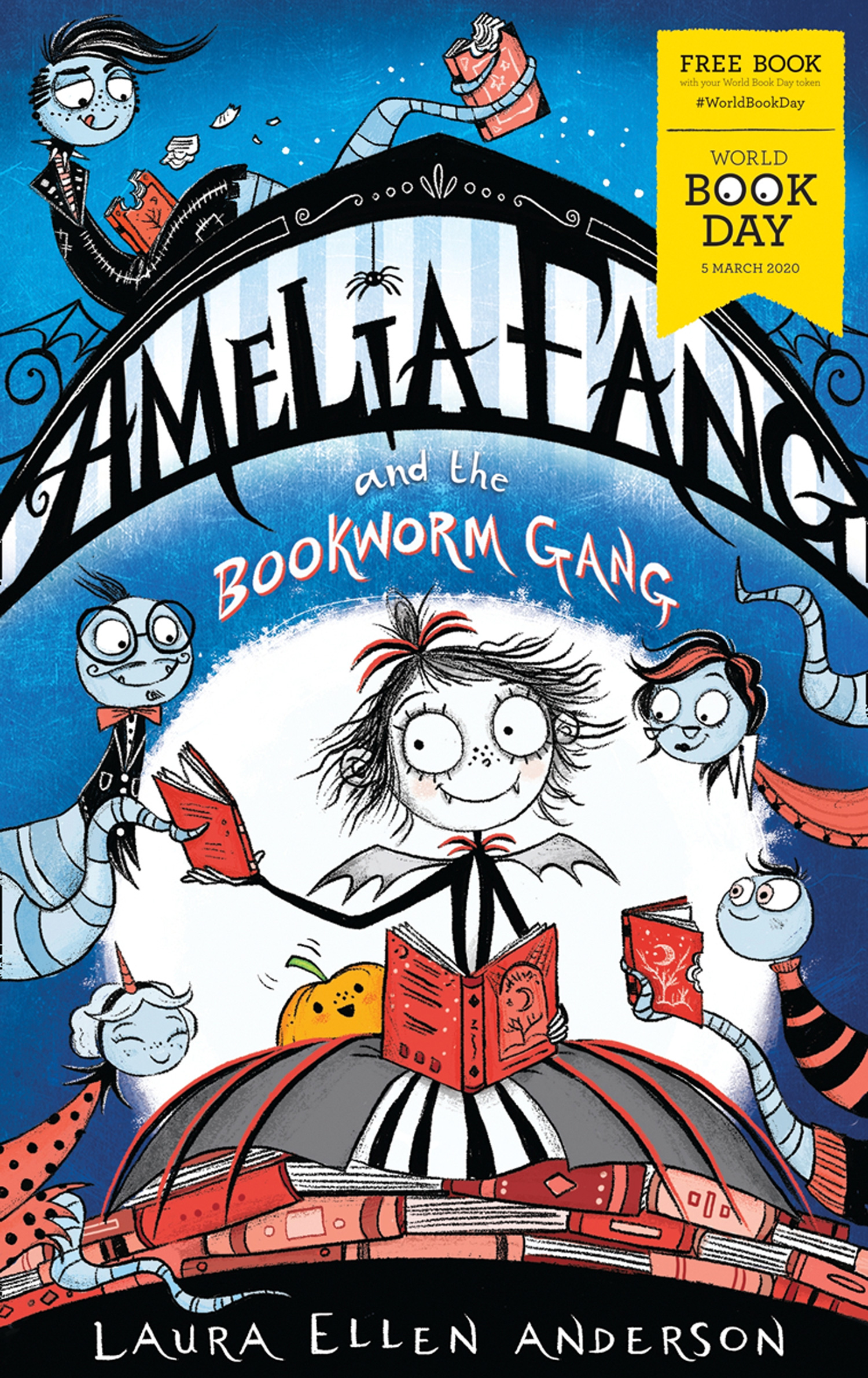 Обложка книги «Amelia Fang and the Bookworm Gang – World Book Day 2020»