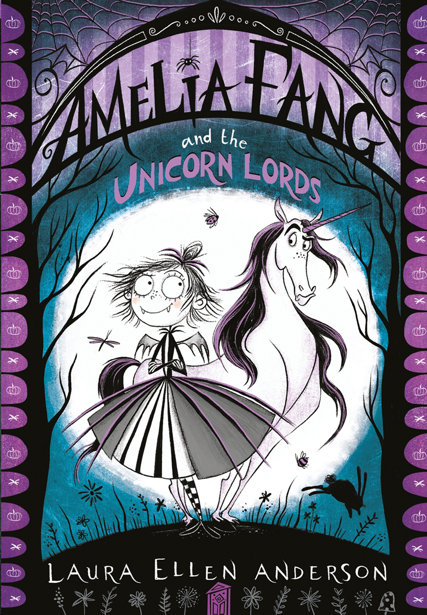 Обложка книги «Amelia Fang and the Unicorn Lords»