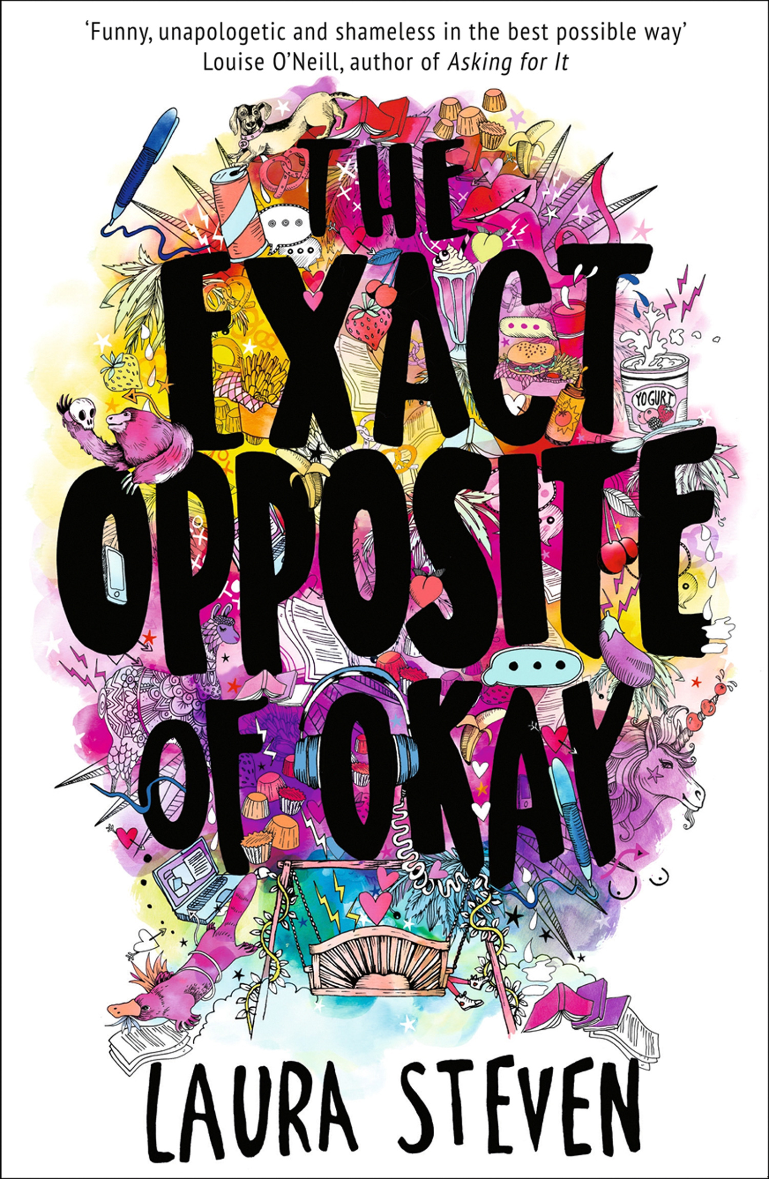 Обложка книги «The Exact Opposite of Okay»