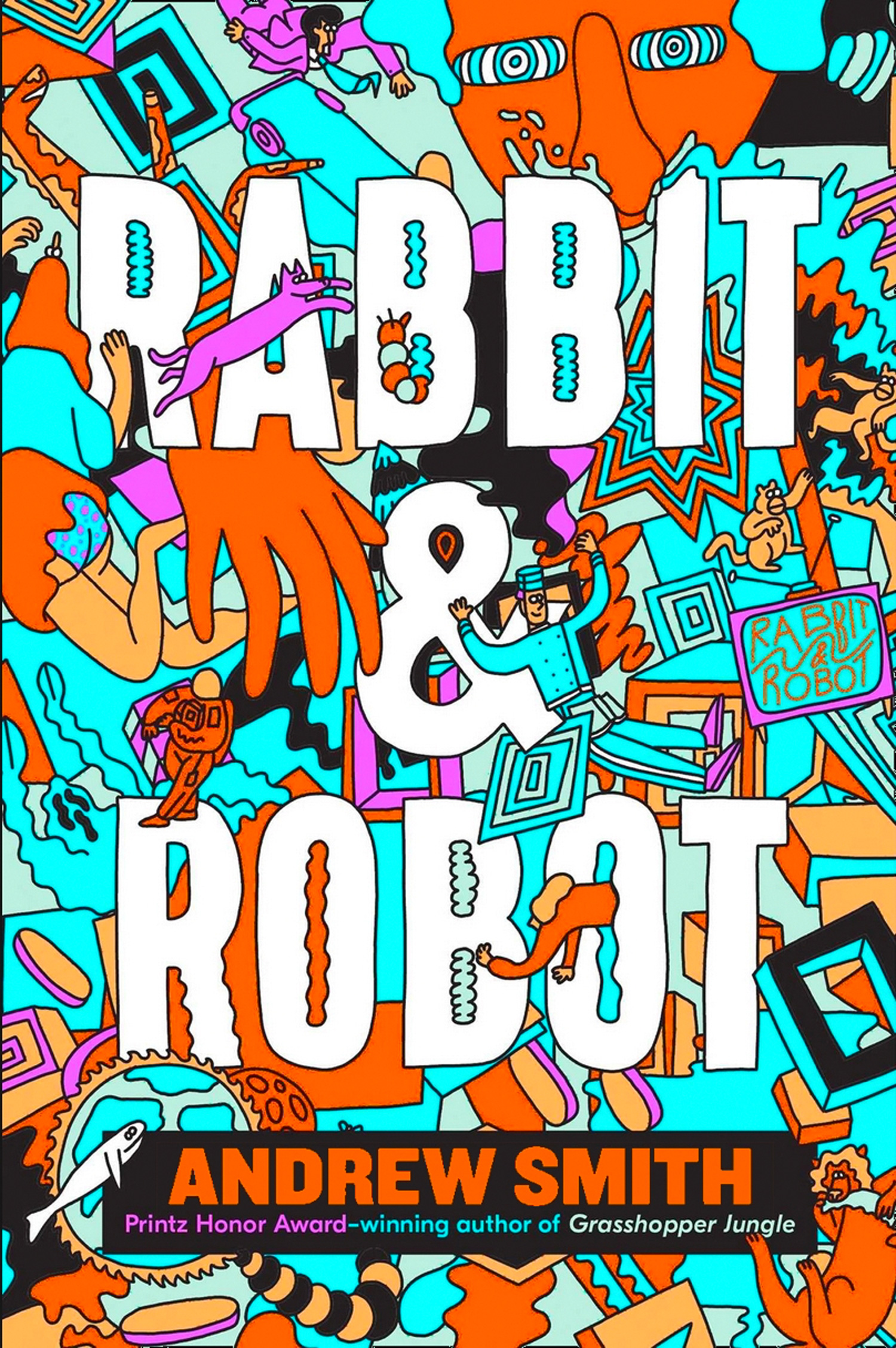 Обложка книги «Rabbit and Robot»