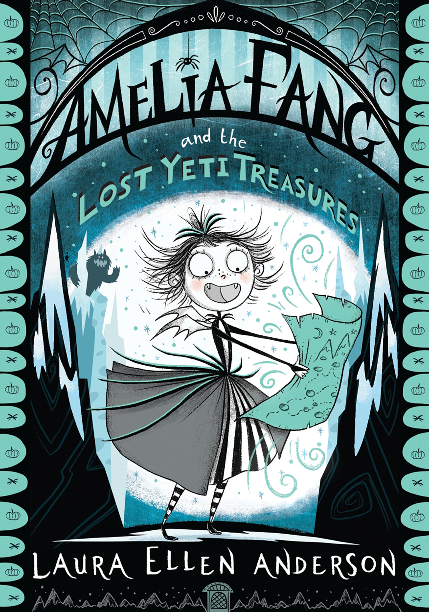 Обложка книги «Amelia Fang and the Lost Yeti Treasures»