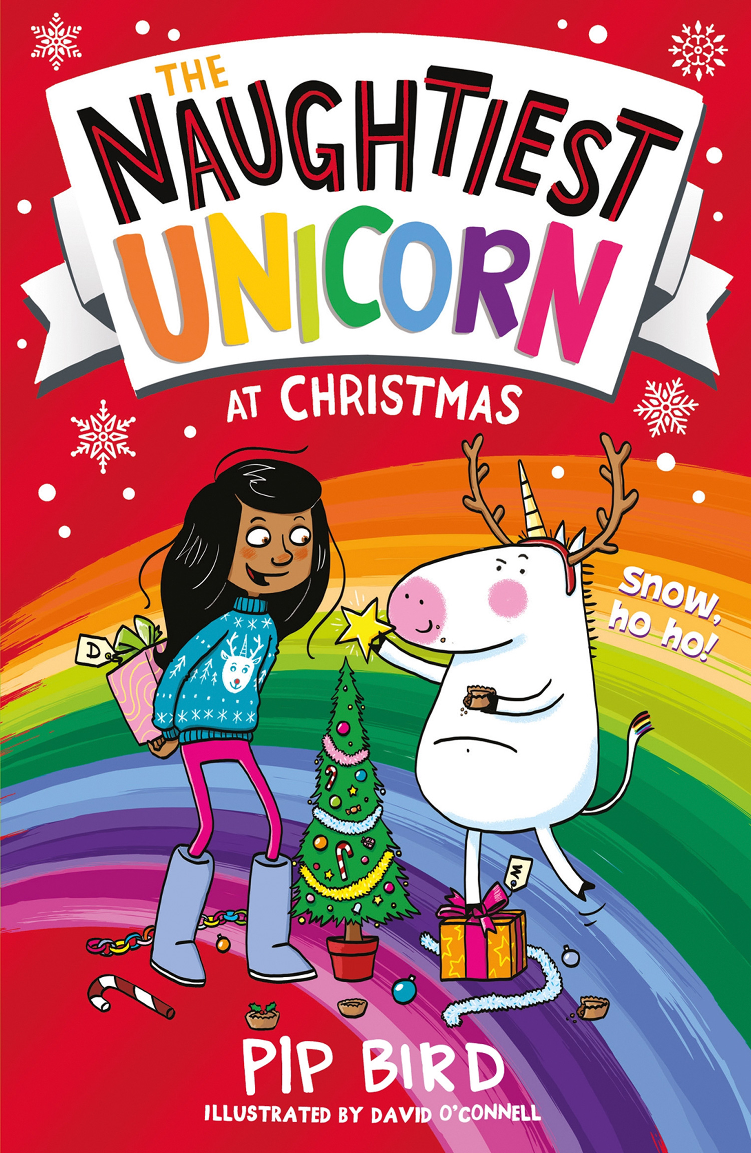 Обложка книги «The Naughtiest Unicorn at Christmas»