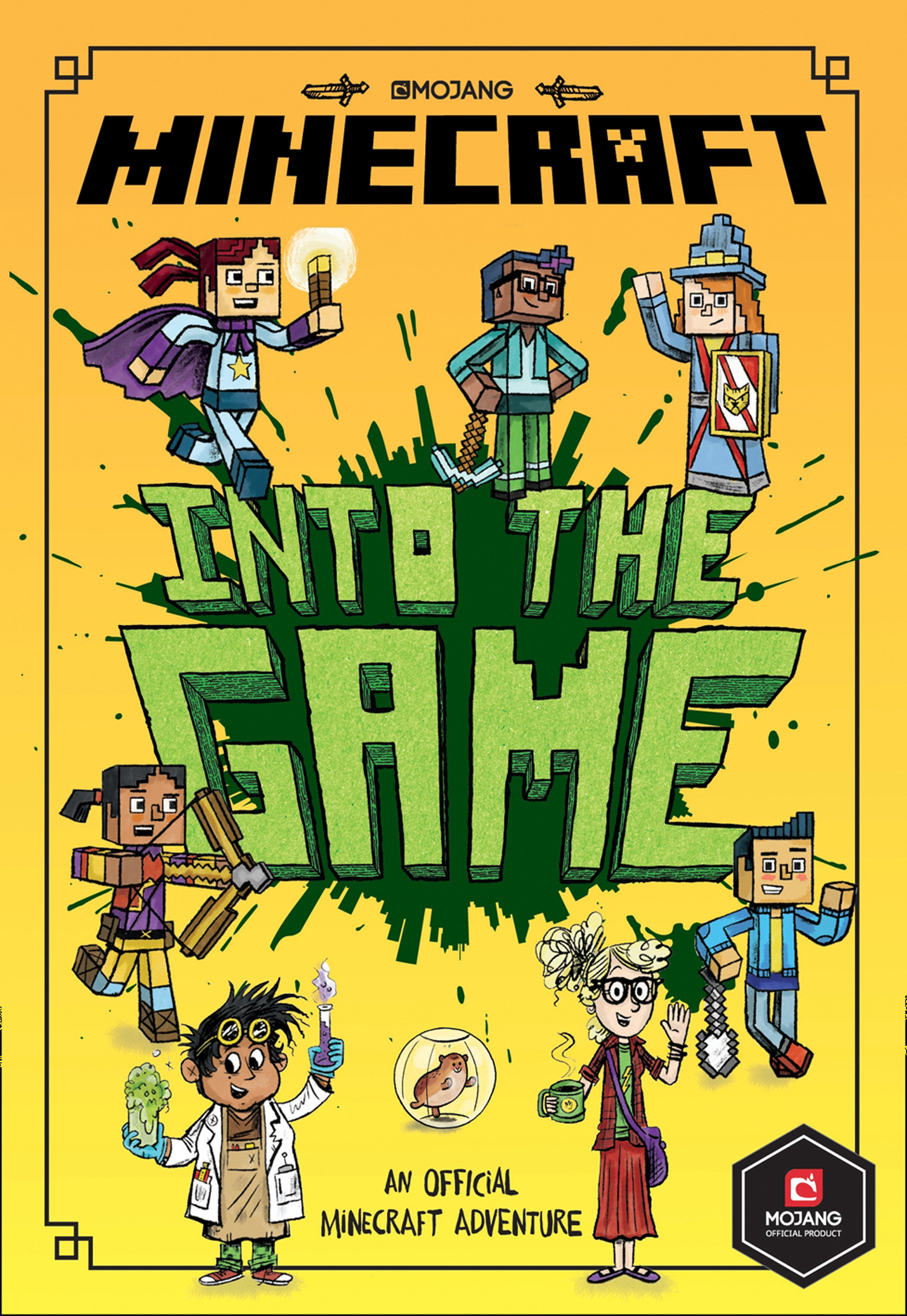 Обложка книги «Minecraft: Into the Game (Minecraft Woodsword Chronicles #1)»