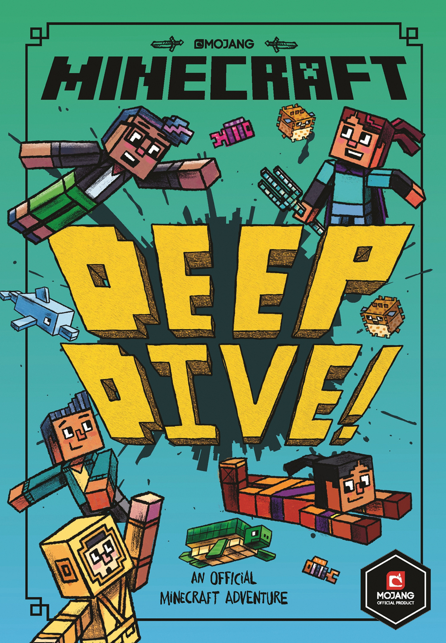 Обложка книги «Minecraft: Deep Dive (Minecraft Woodsword Chronicles #3)»