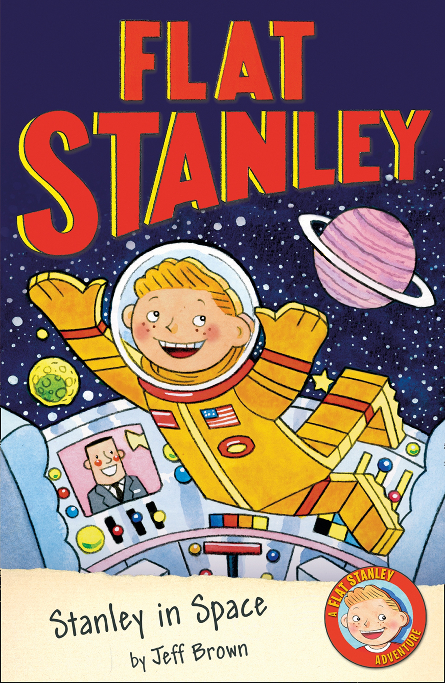 Обложка книги «Flat Stanley in Space»