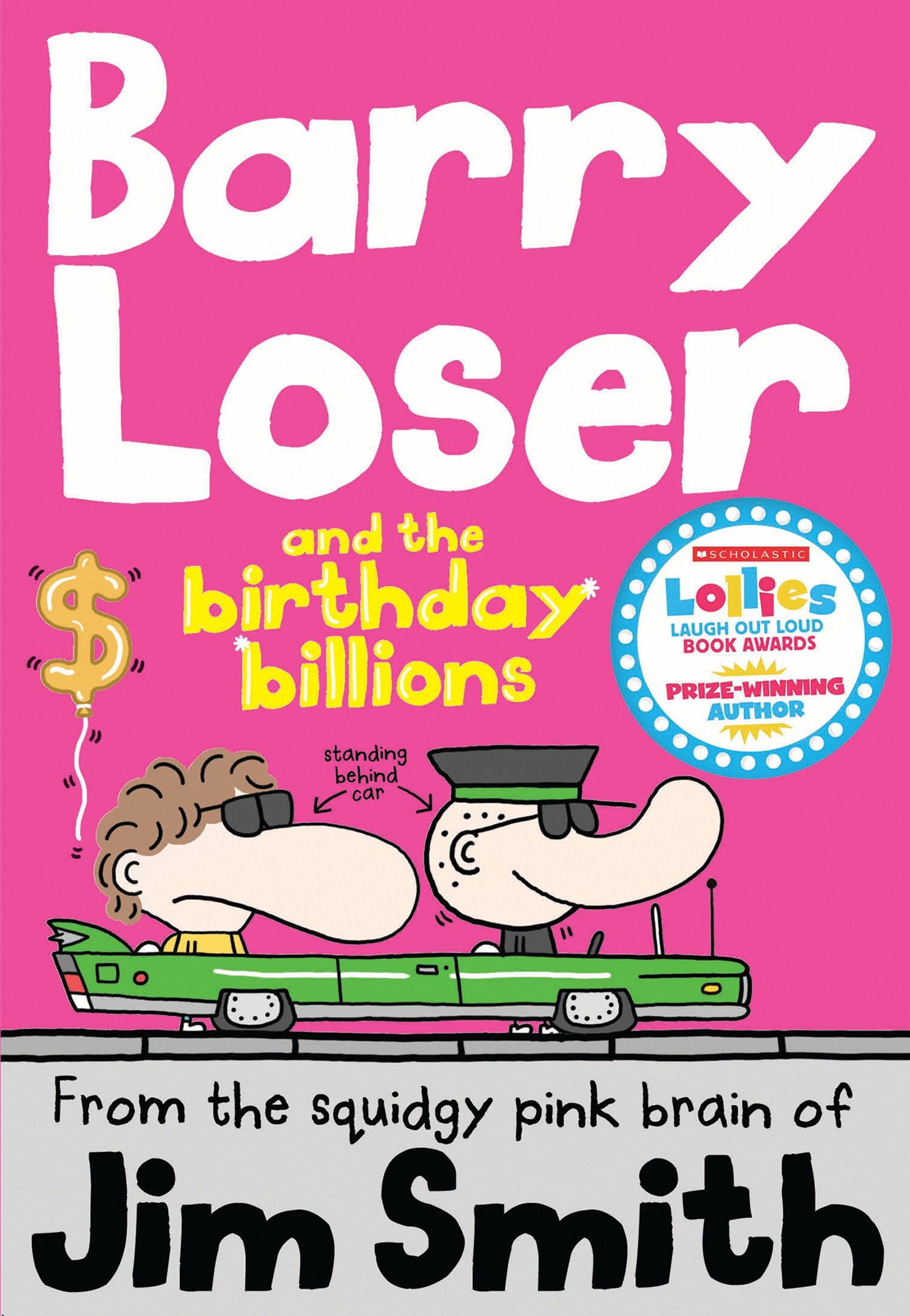 Обложка книги «Barry Loser and the birthday billions»