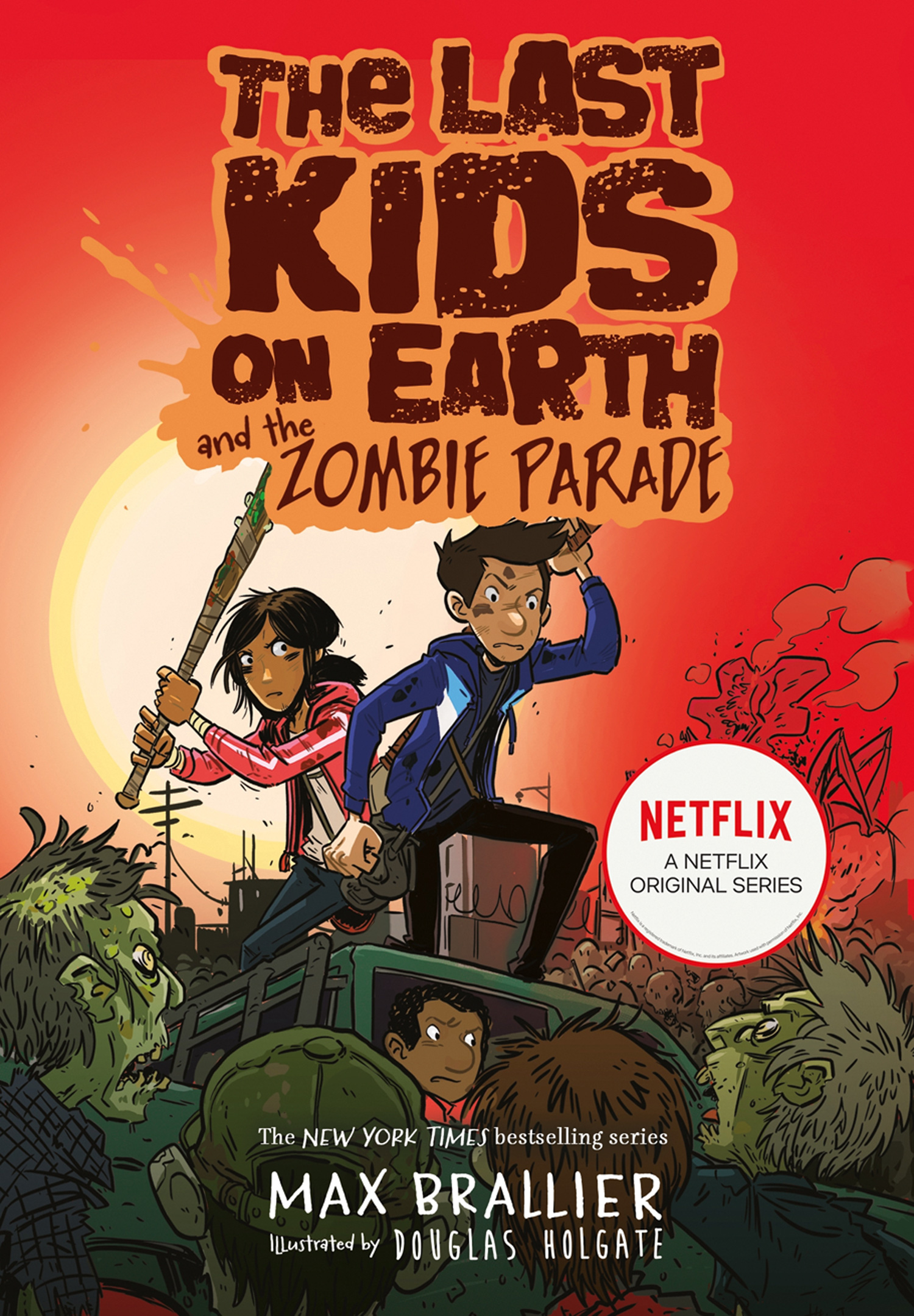 Обложка книги «The Last Kids on Earth and the Zombie Parade»
