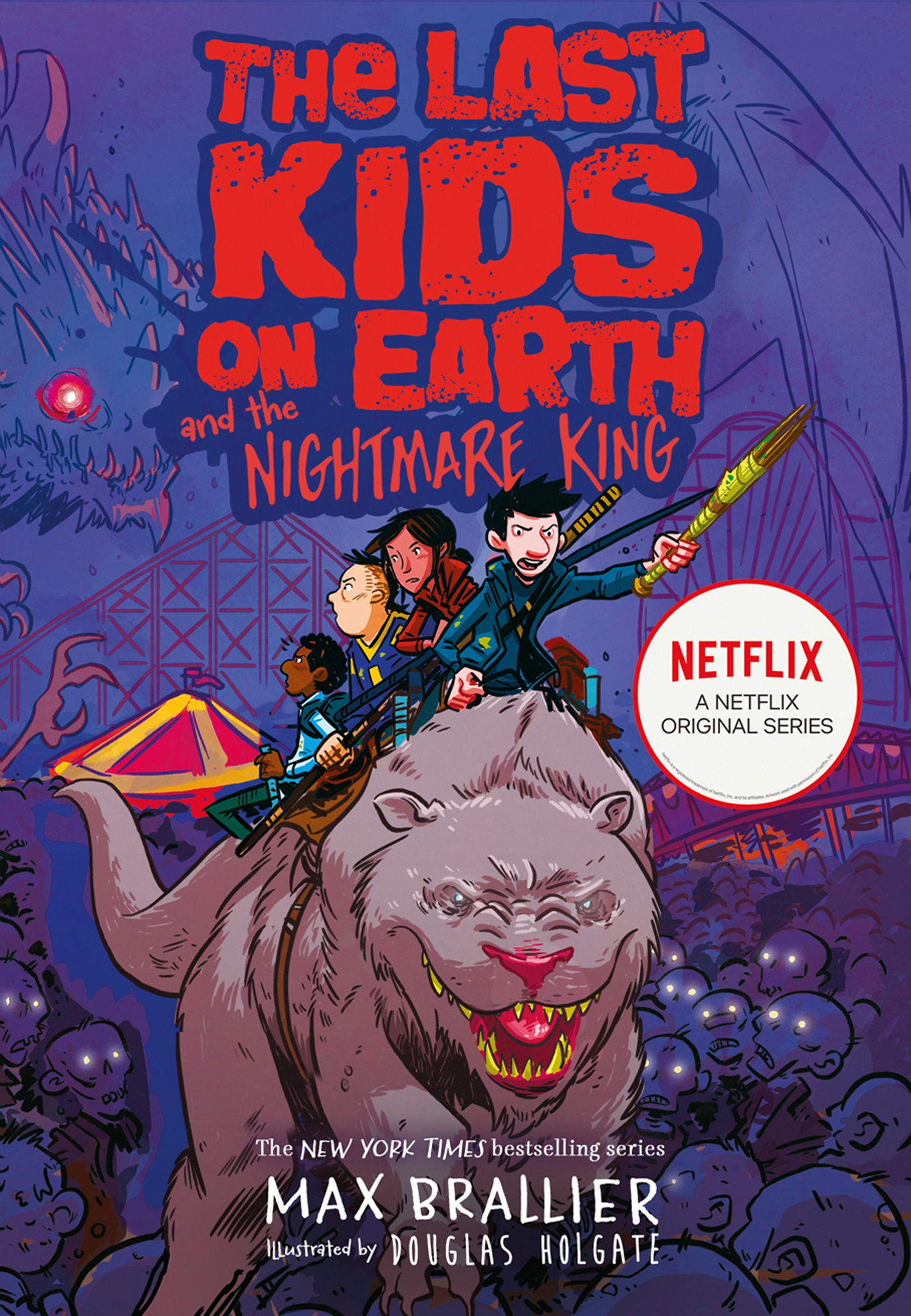 Обложка книги «The Last Kids on Earth and the Nightmare King»