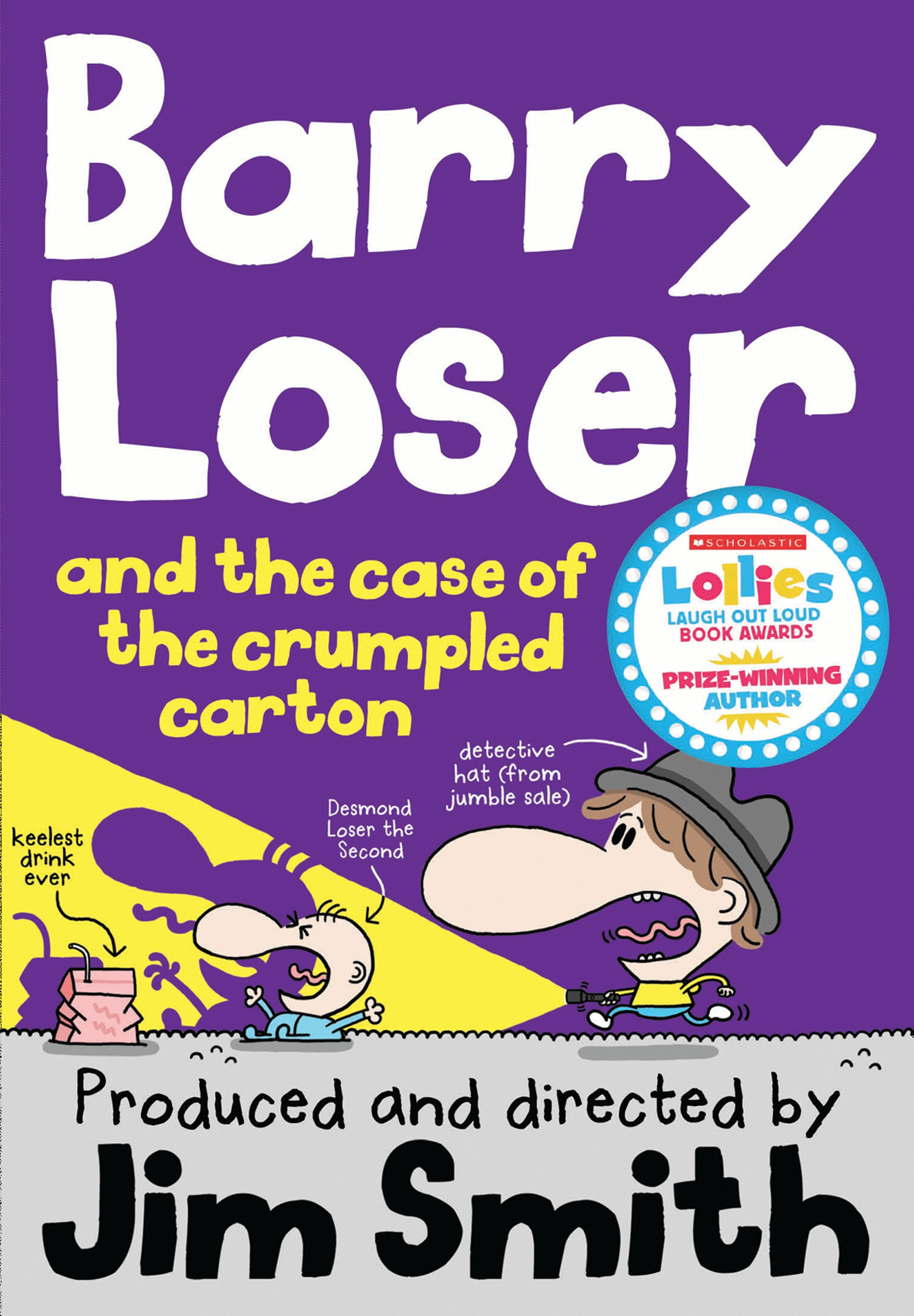 Обложка книги «Barry Loser and the Case of the Crumpled Carton»