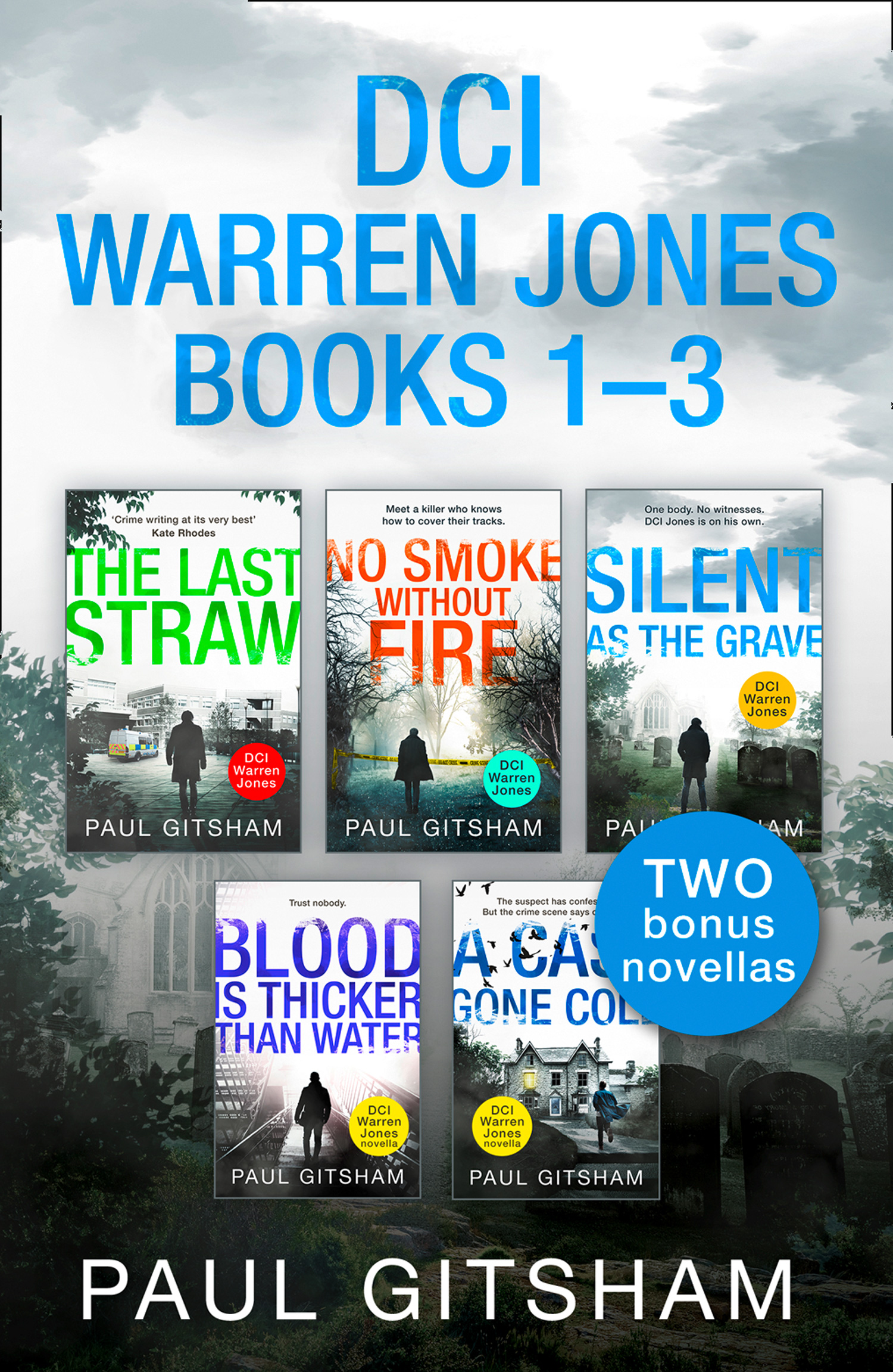 Обложка книги «The DCI Warren Jones Series Books 1–3»