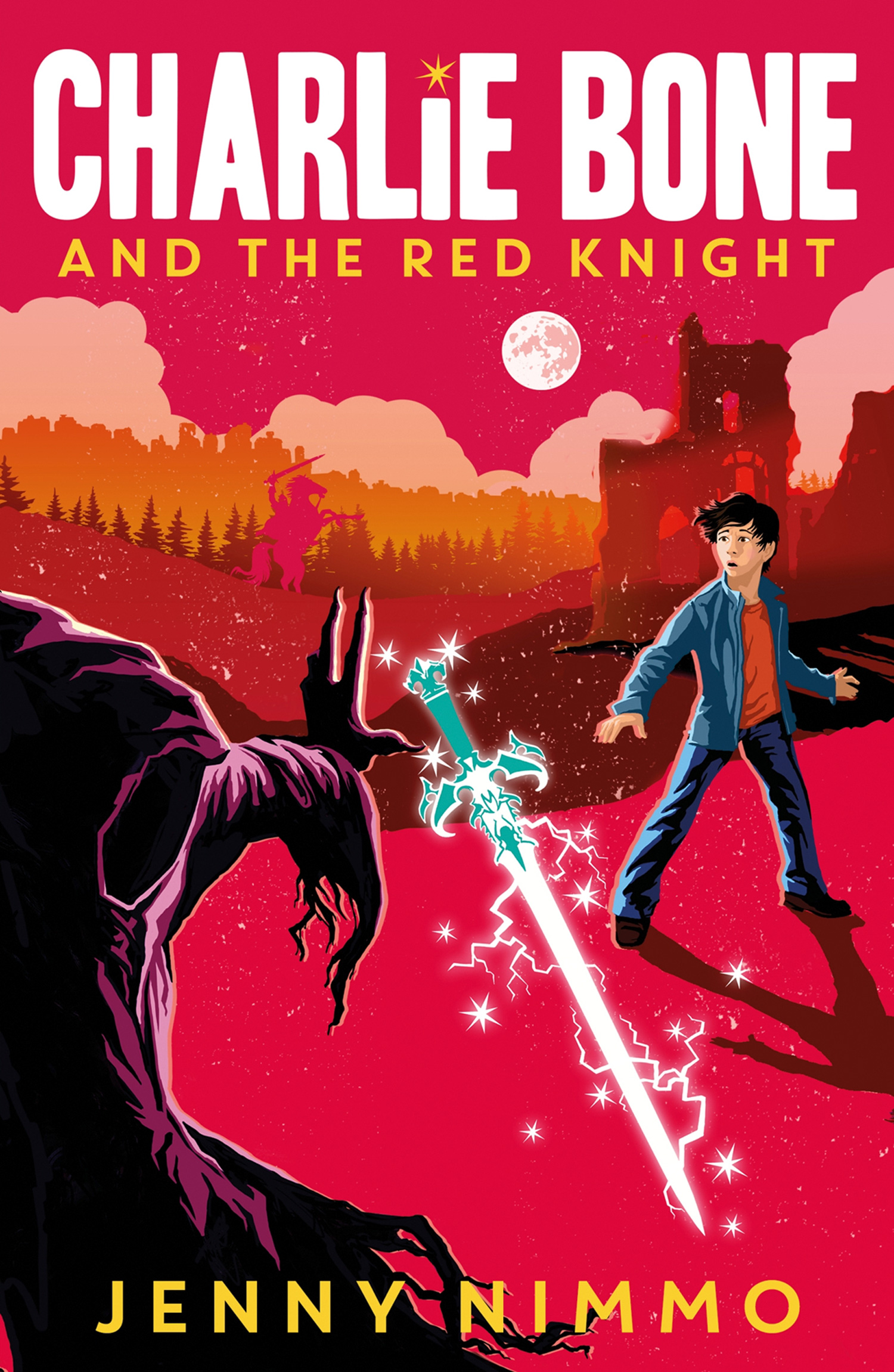 Обложка книги «Charlie Bone and the Red Knight»