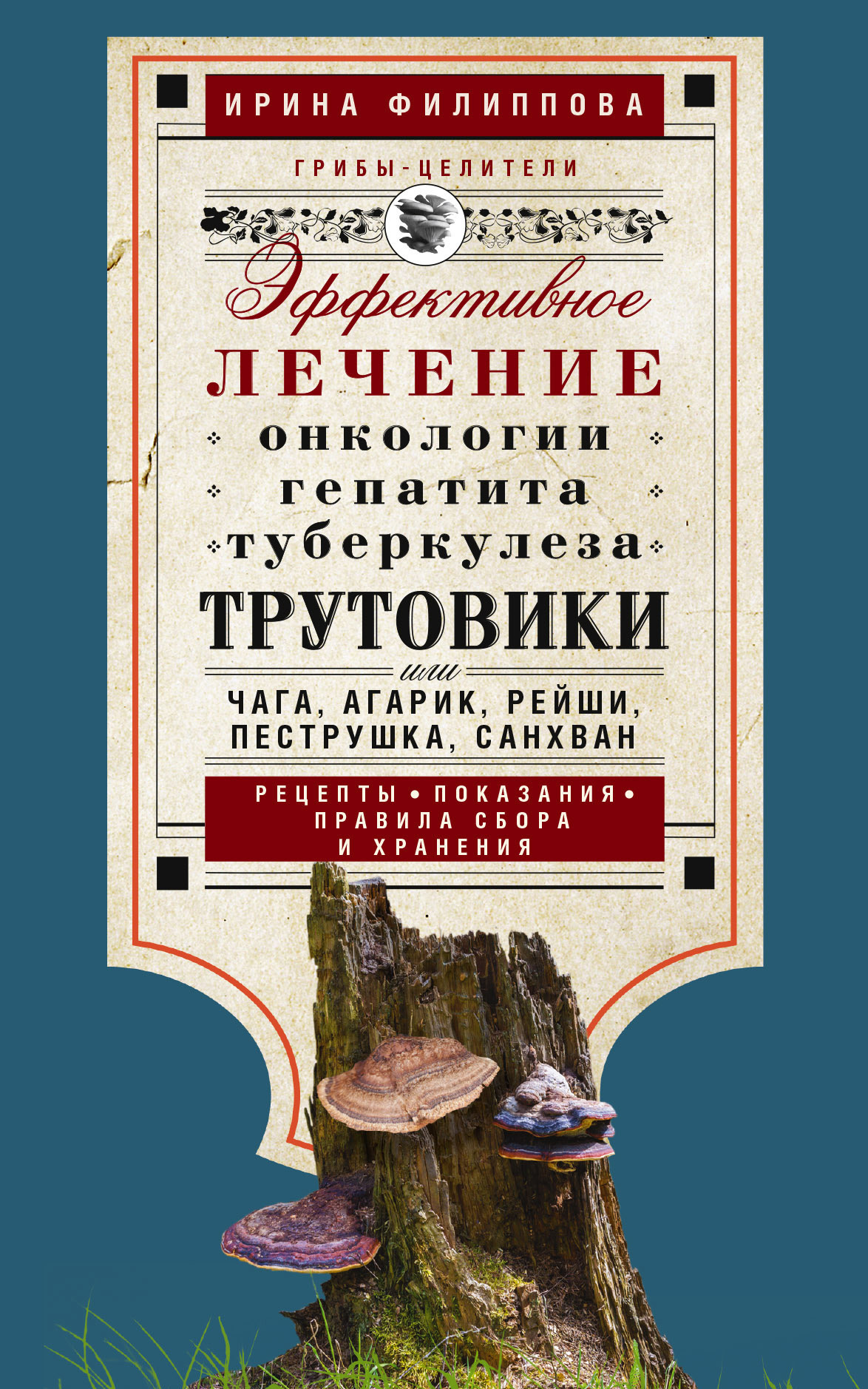 Обложка книги «Трутовики. Эффективное лечение онкологии, гепатита, туберкулеза…»