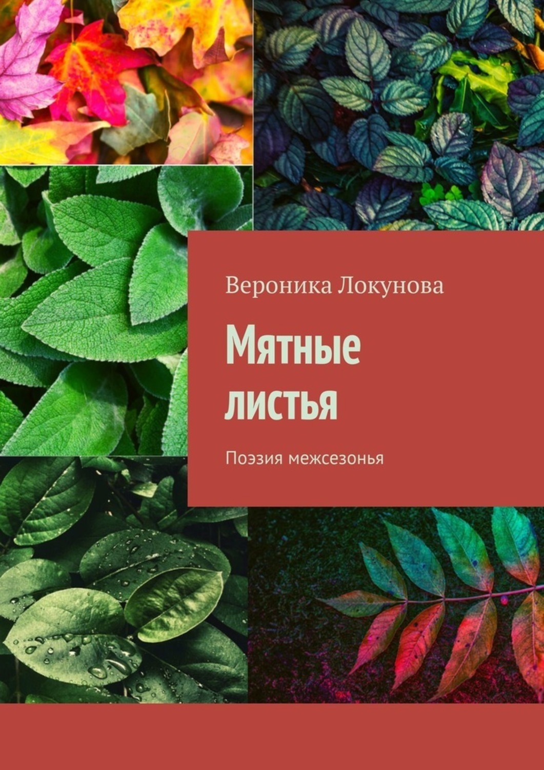 Обложка книги «Мятные листья. Поэзия межсезонья»