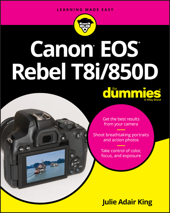 Обложка книги «Canon EOS Rebel T8i/850D For Dummies»