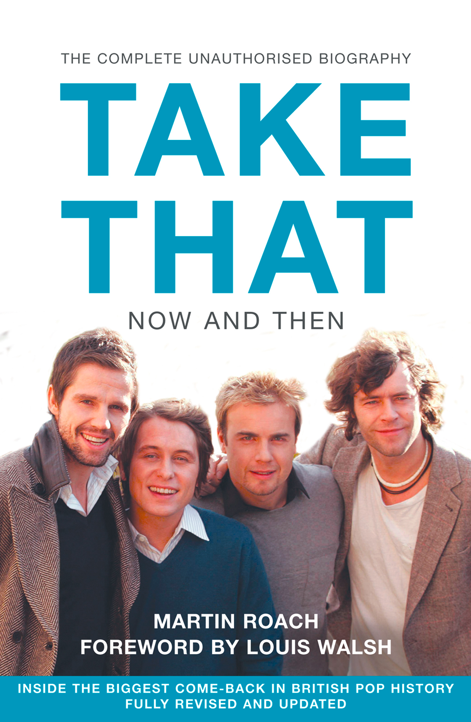 Обложка книги «Take That – Now and Then»