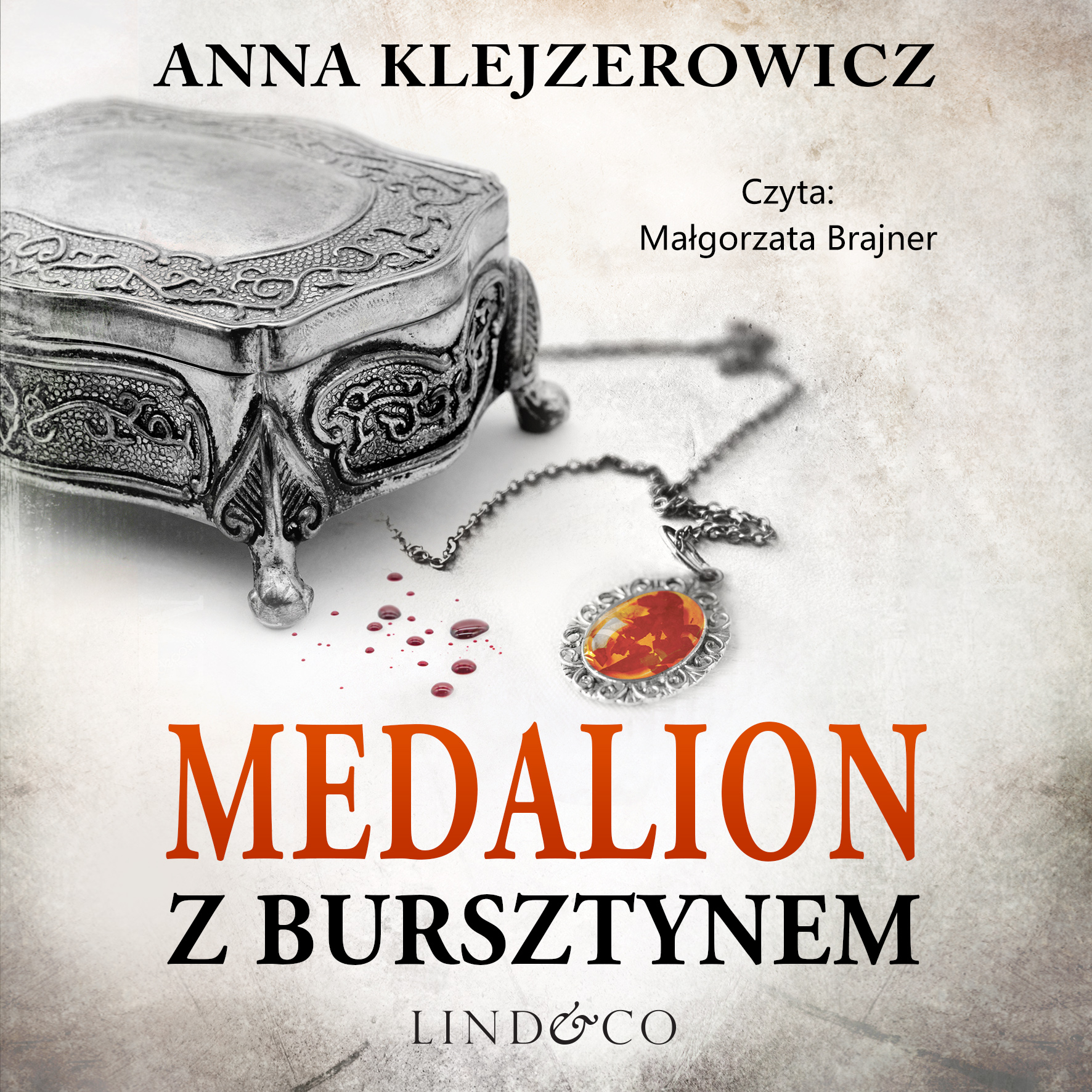 Обложка книги «Medalion z bursztynem»
