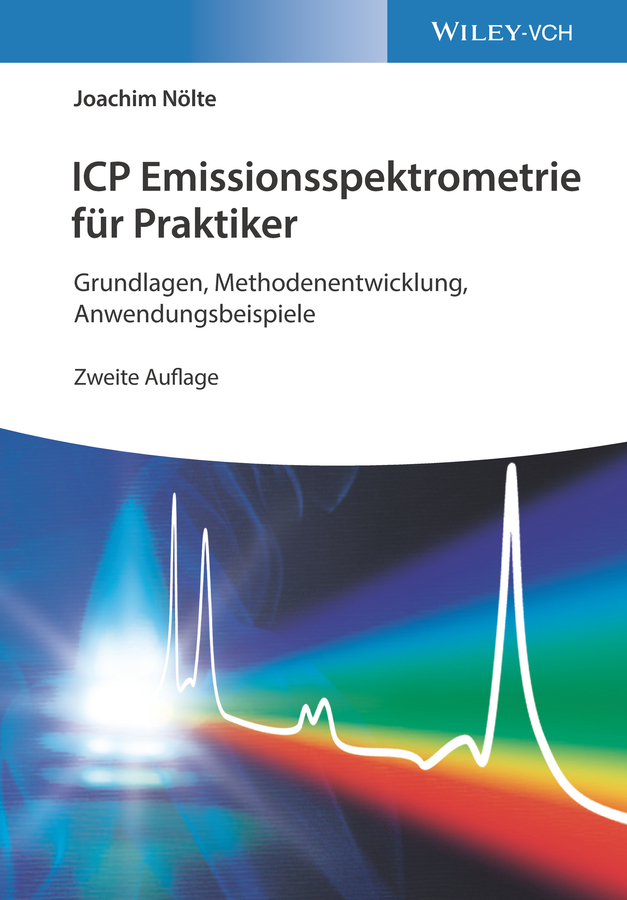 Обложка книги «ICP Emissionsspektrometrie für Praktiker»