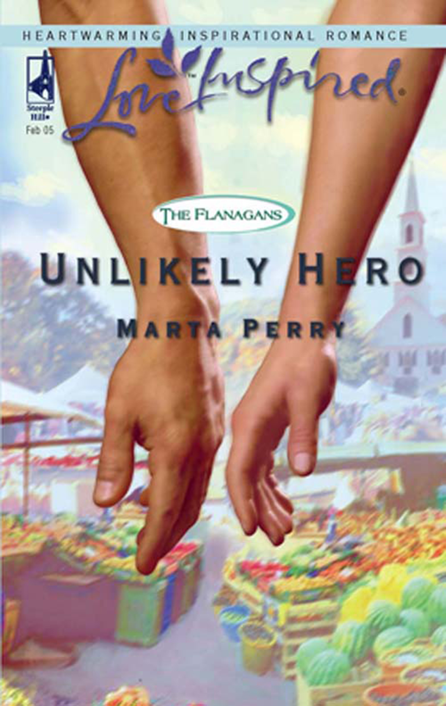 Обложка книги «Unlikely Hero»