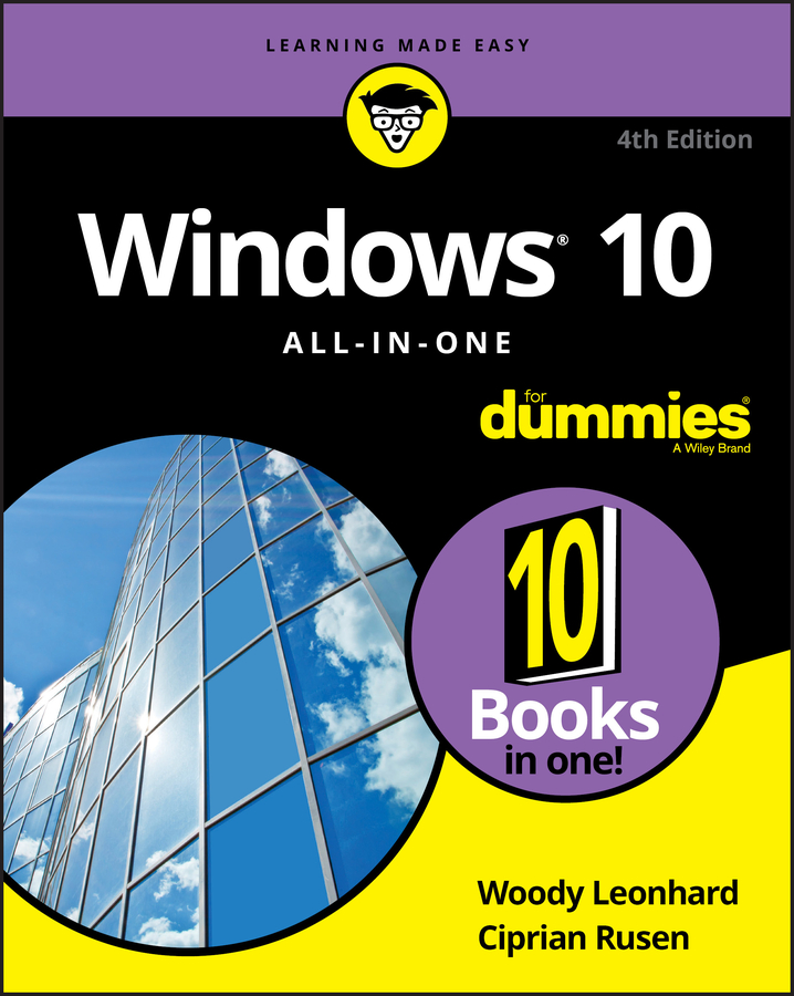 Обложка книги «Windows 10 All-in-One For Dummies»
