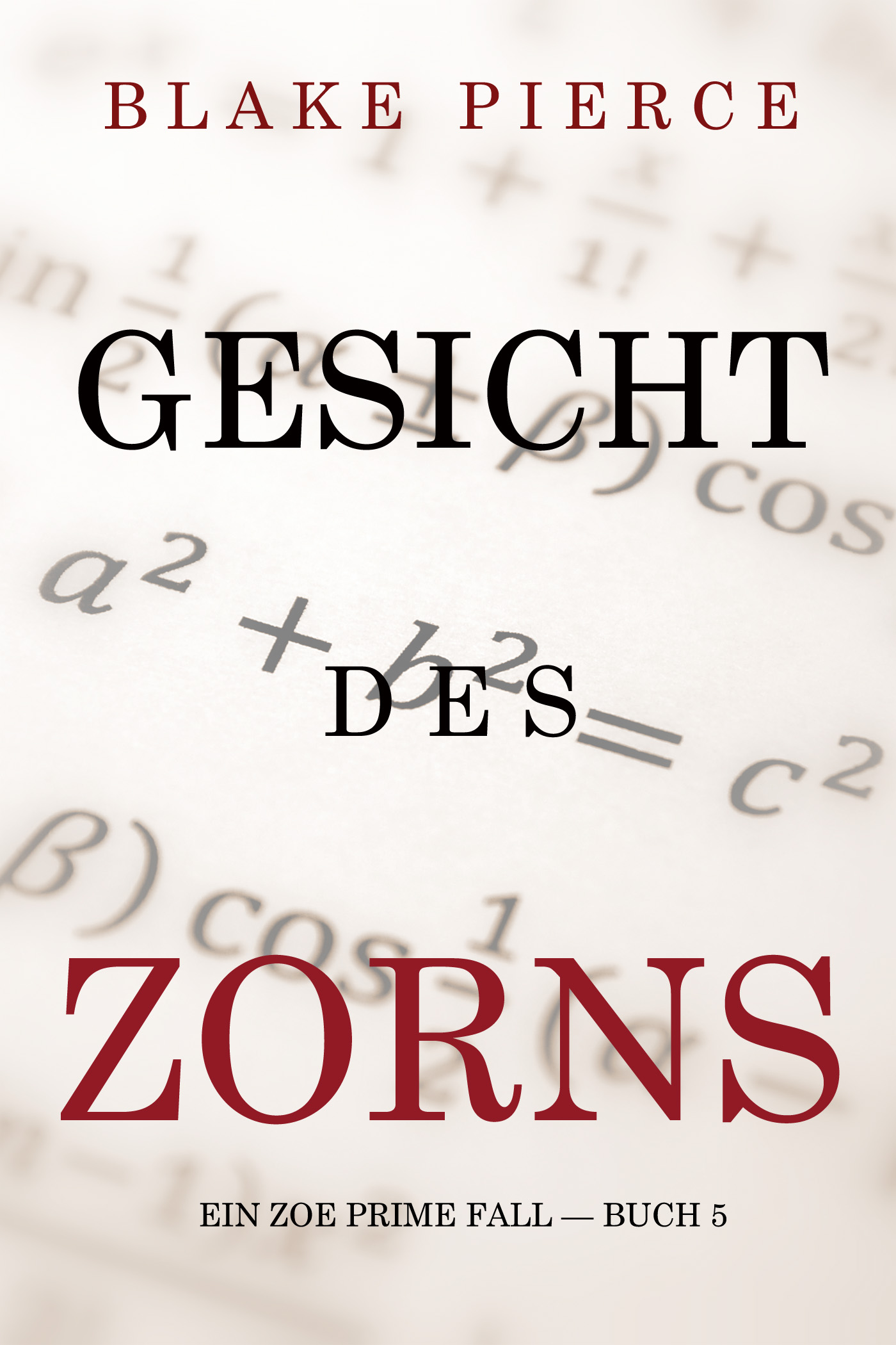 Обложка книги «Gesicht des Zorns»