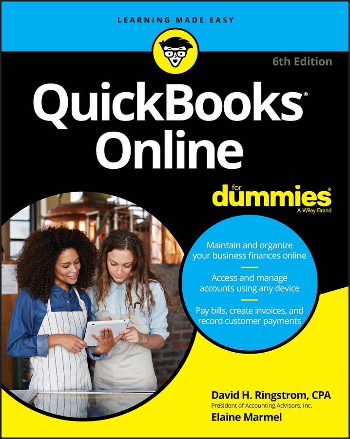 Обложка книги «QuickBooks Online For Dummies»