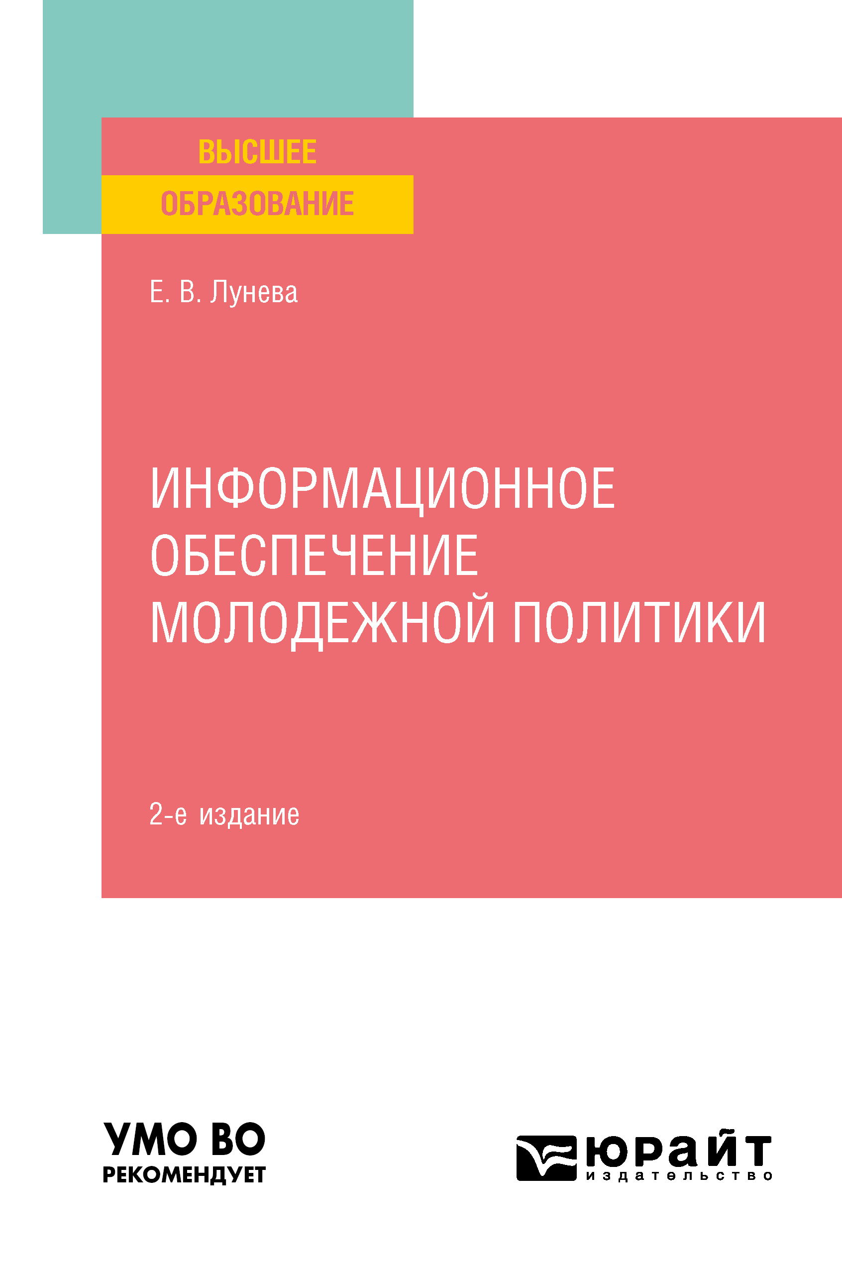 Обложка книги «Информационное обеспечение молодежной политики 2-е изд., пер. и доп. Учебное пособие для вузов»
