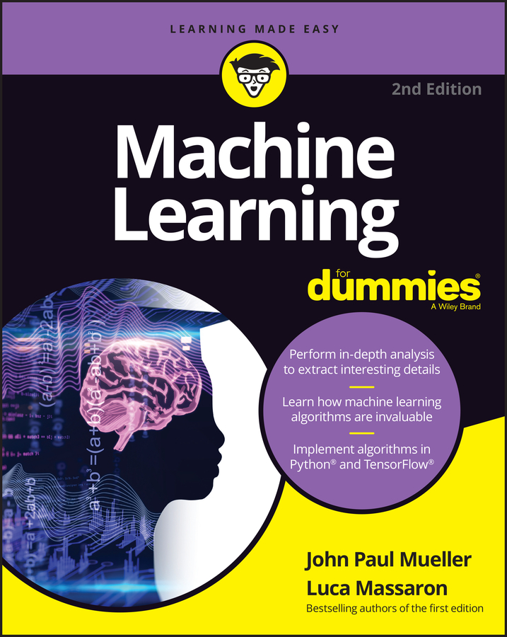 Обложка книги «Machine Learning For Dummies»