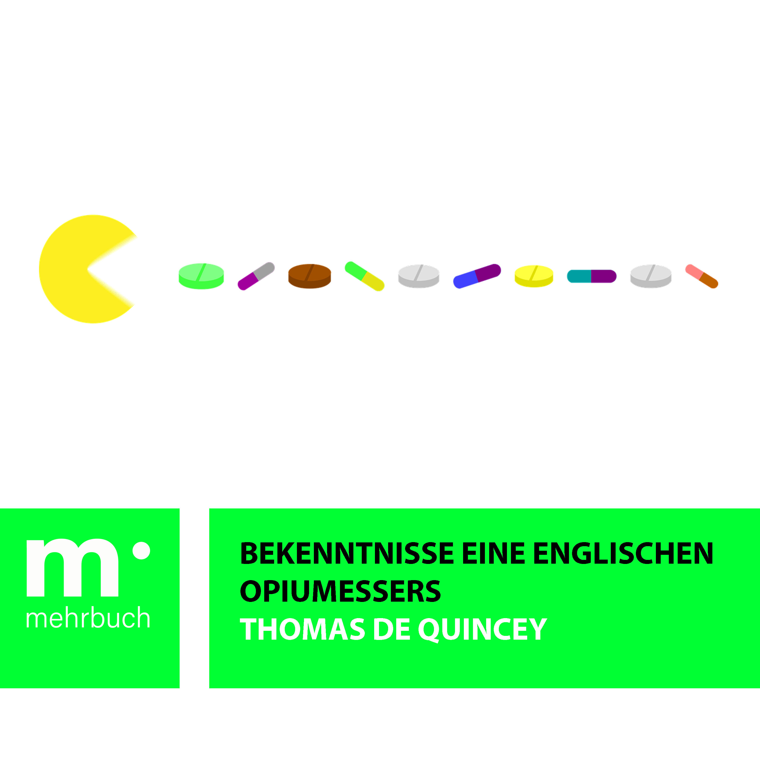 Обложка книги «Bekenntnisse eines englischen Opiumessers»