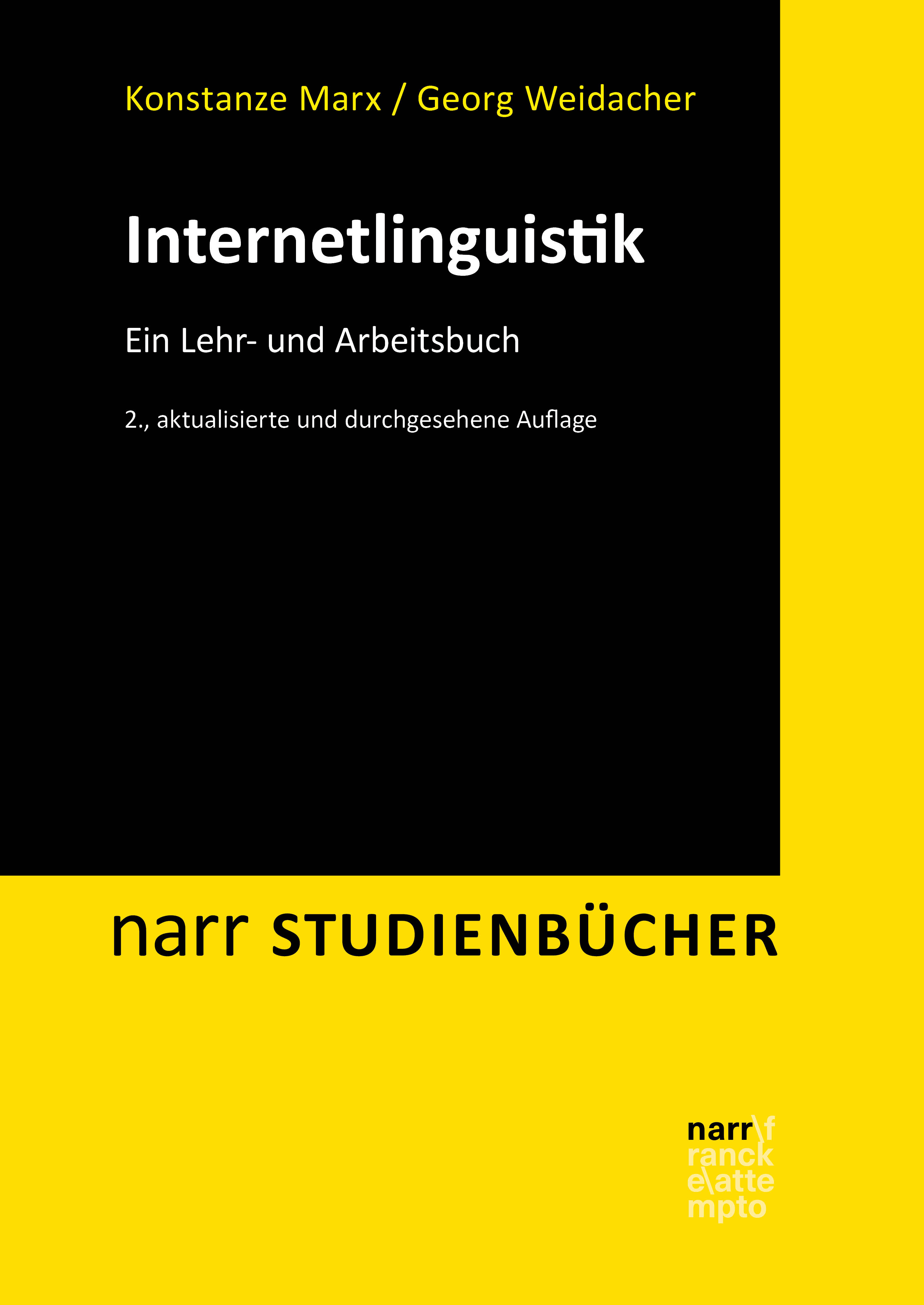 Обложка книги «Internetlinguistik»