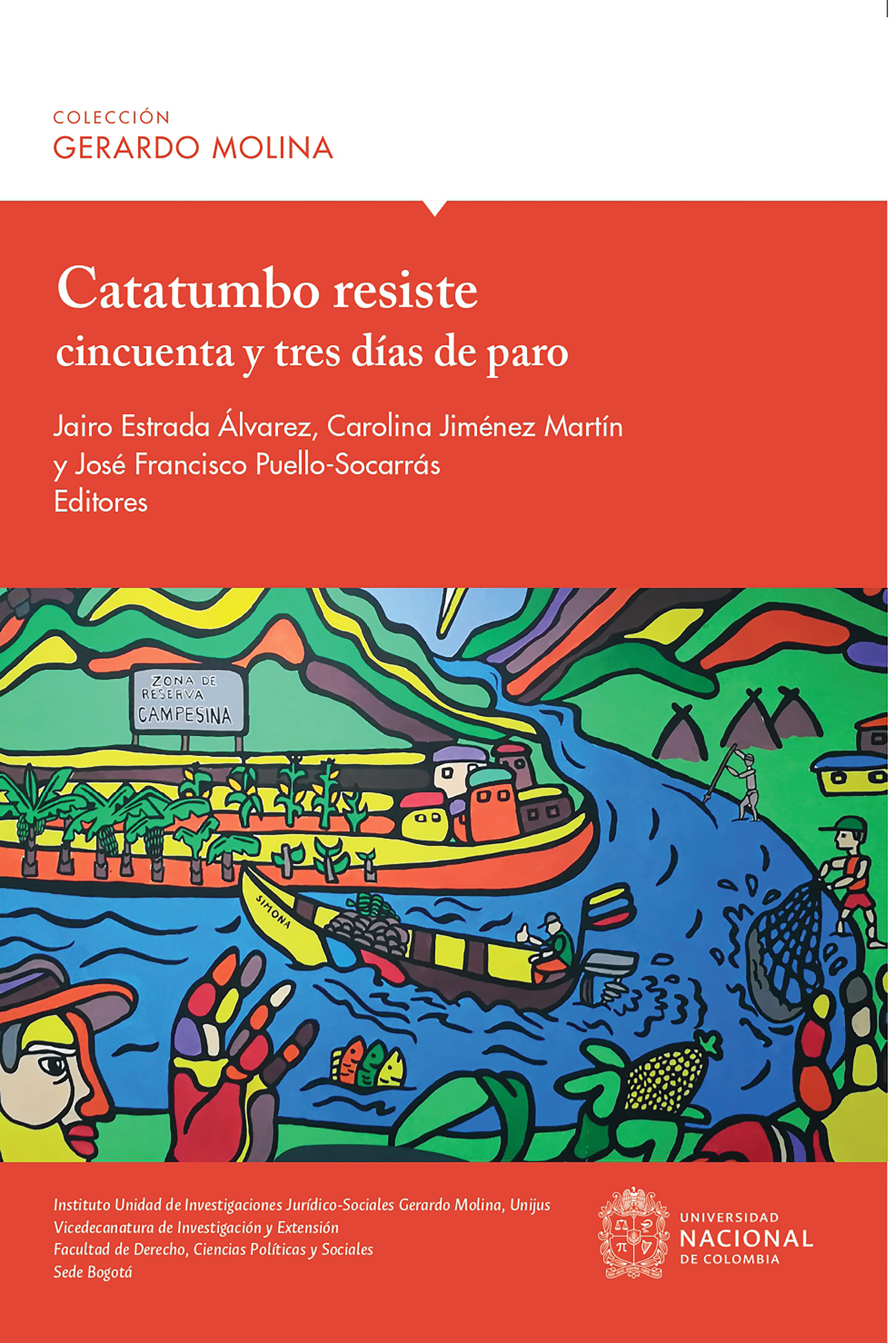 Обложка книги «Catatumbo resiste cincuenta y tres días de paro»