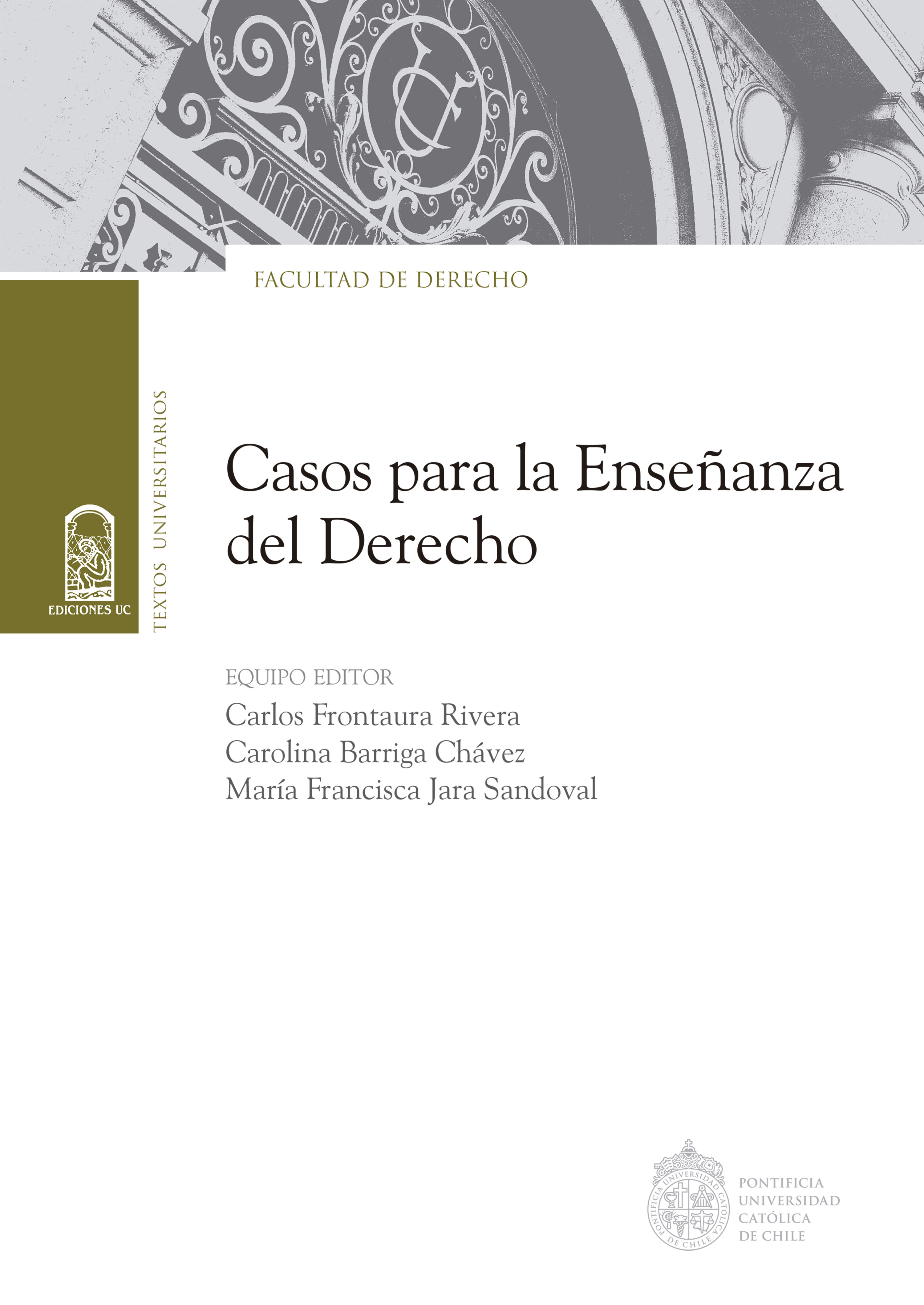 Обложка книги «Casos para la Enseñanza del Derecho»