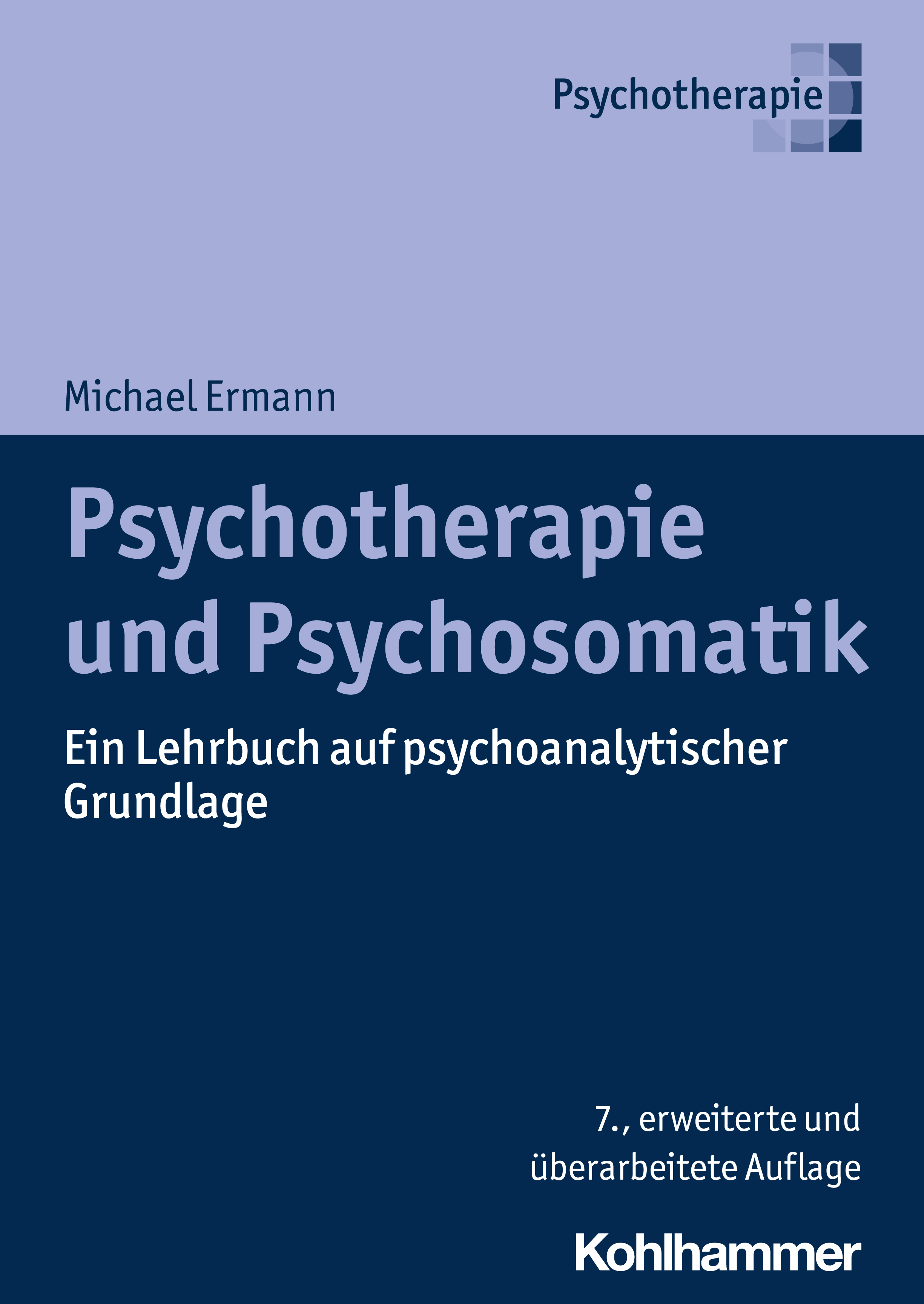 Обложка книги «Psychotherapie und Psychosomatik»