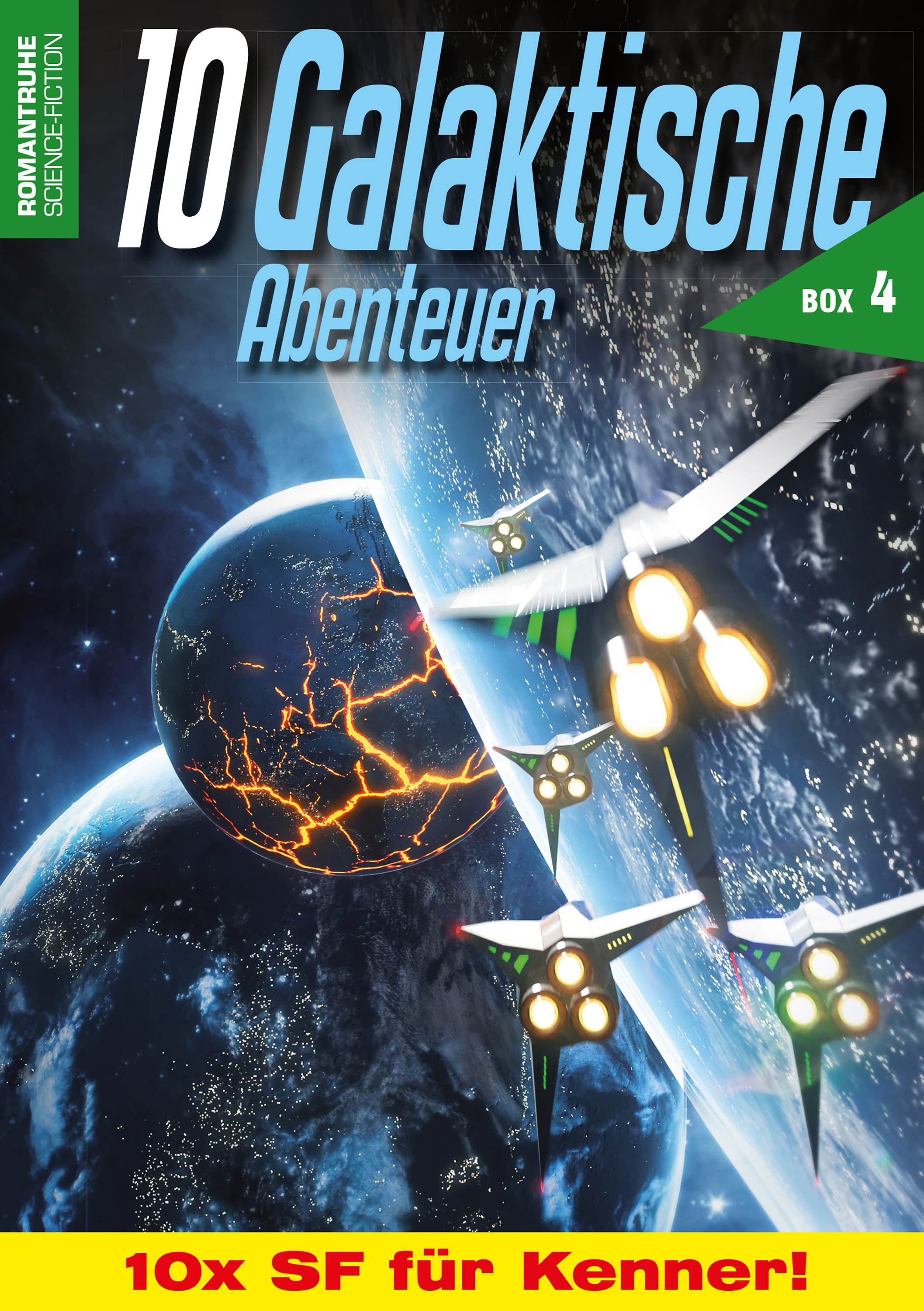 Обложка книги «10 Galaktische Abenteuer Box 4»