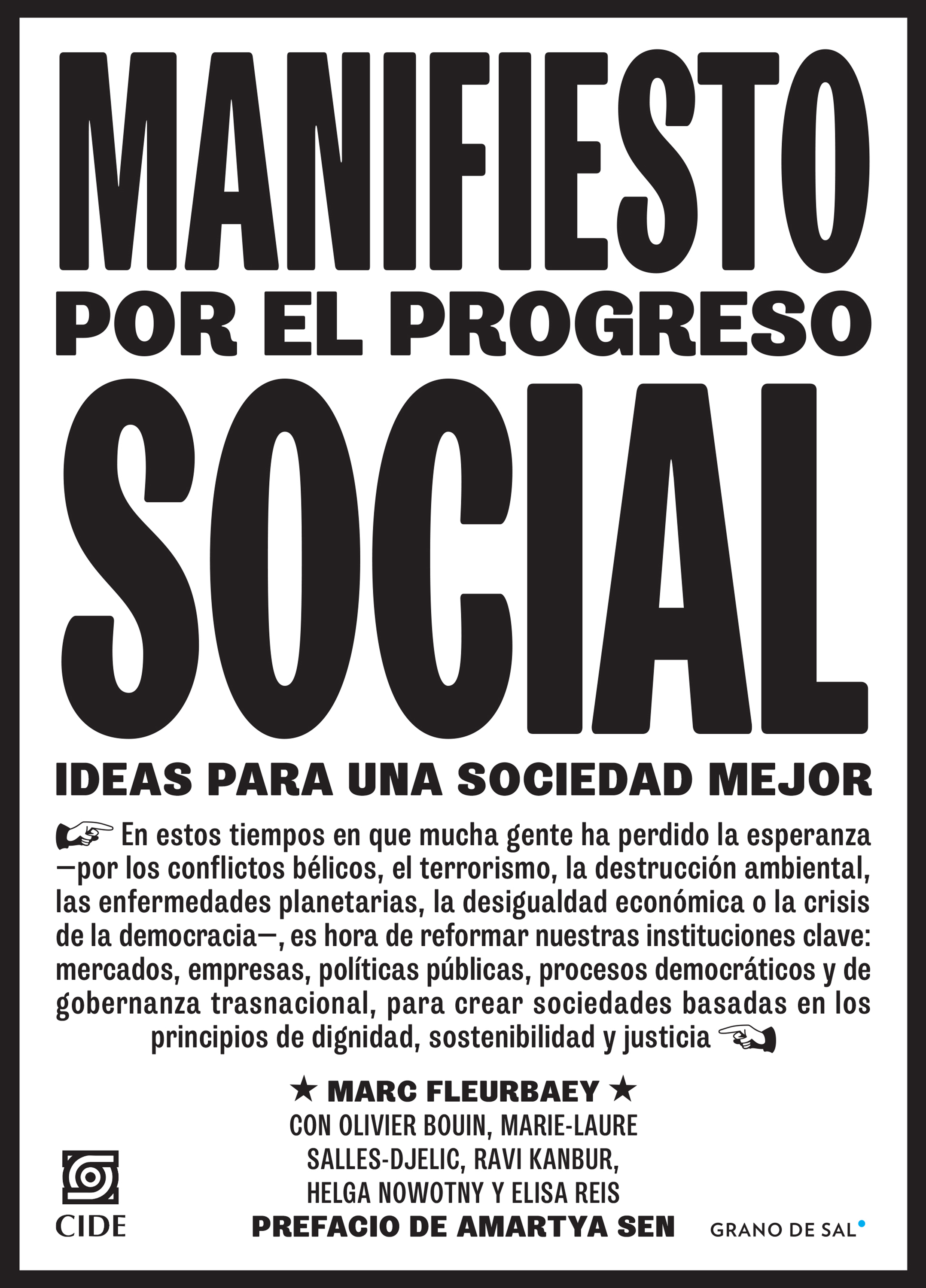 Обложка книги «Manifiesto por el progreso social»