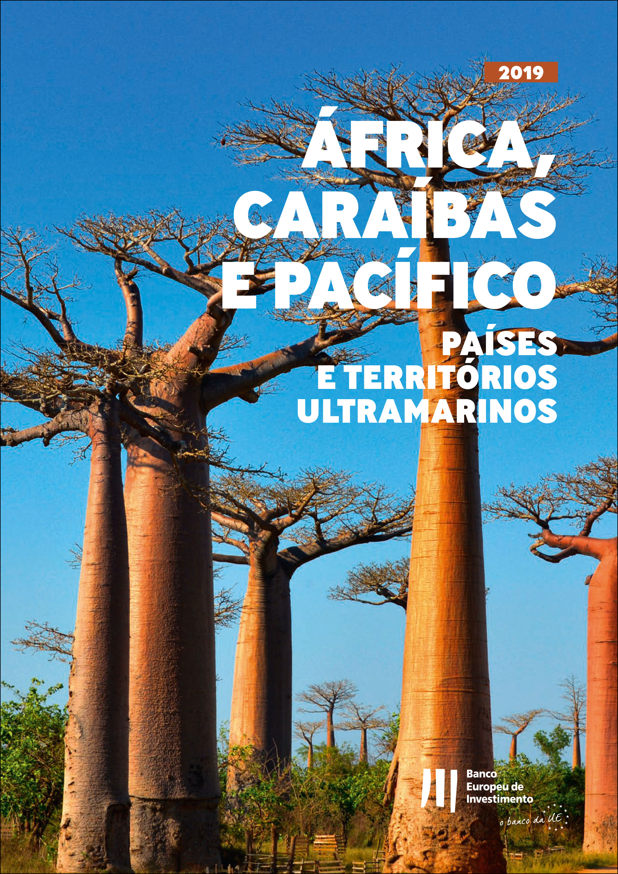 Обложка книги «Atividades do BEI em África, nas Caraíbas e no Pacífico e nos países e territórios ultramarinos»