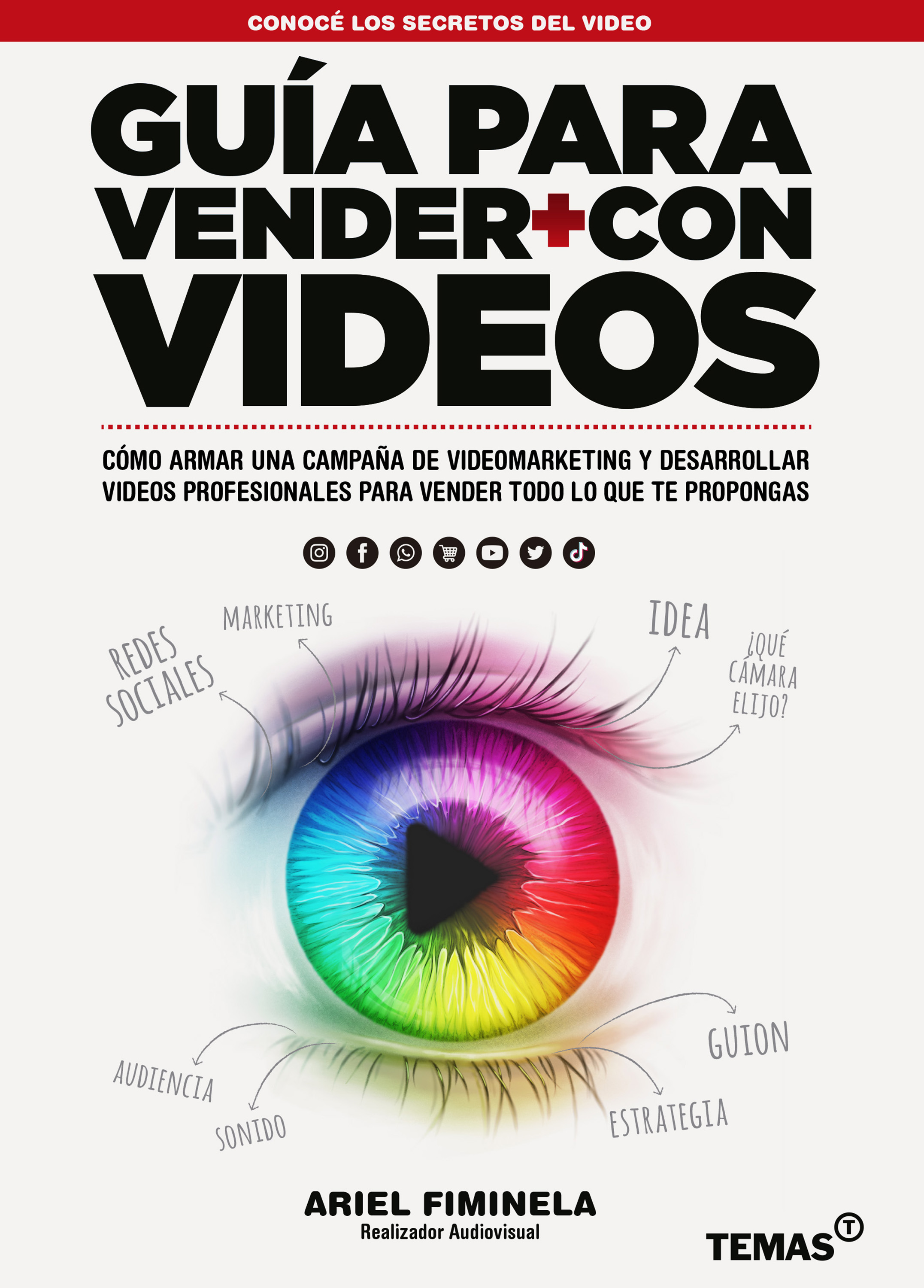 Обложка книги «Guia para vender más con videos»
