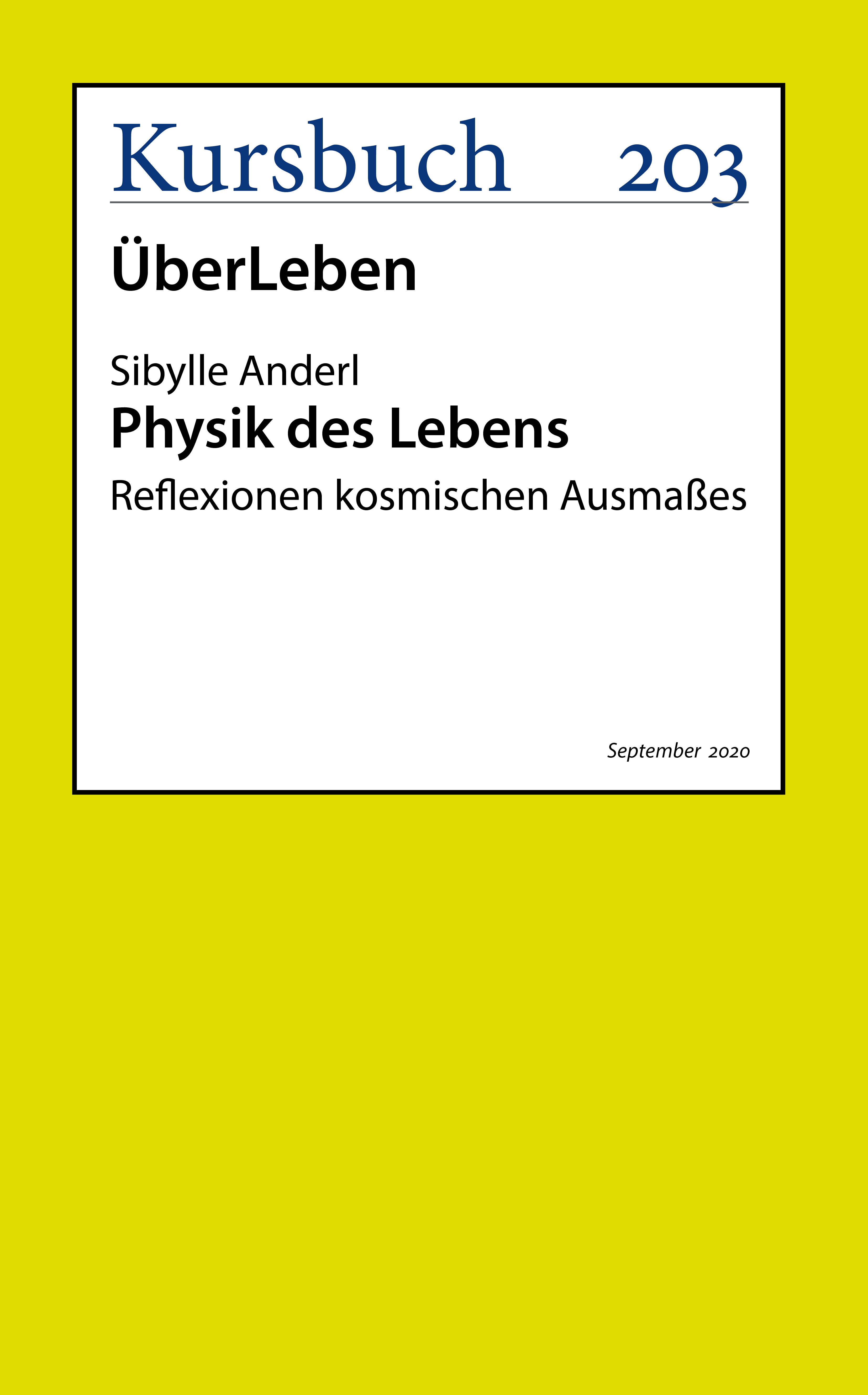 Обложка книги «Physik des Lebens»