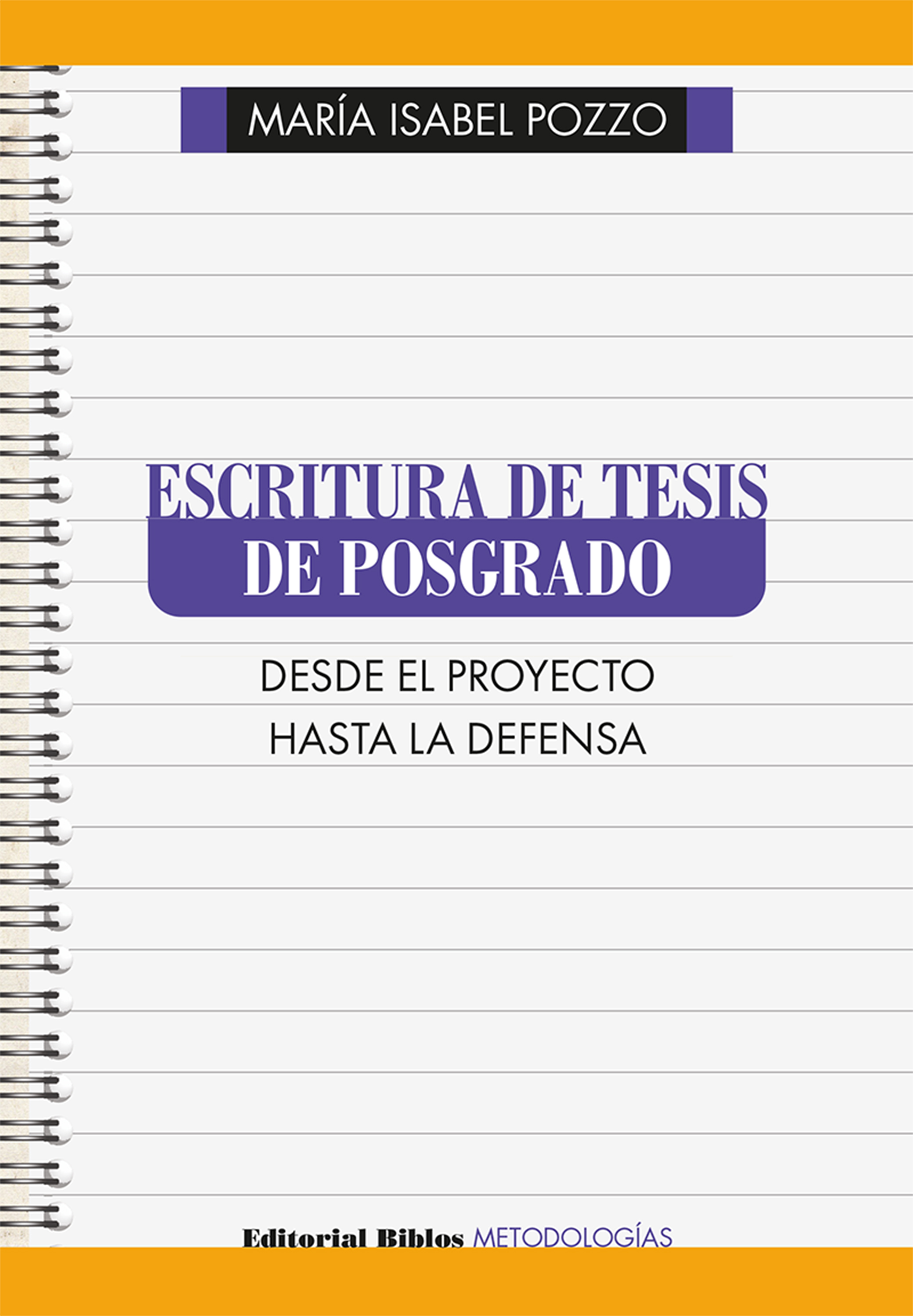 Обложка книги «Escritura de tesis de posgrado»