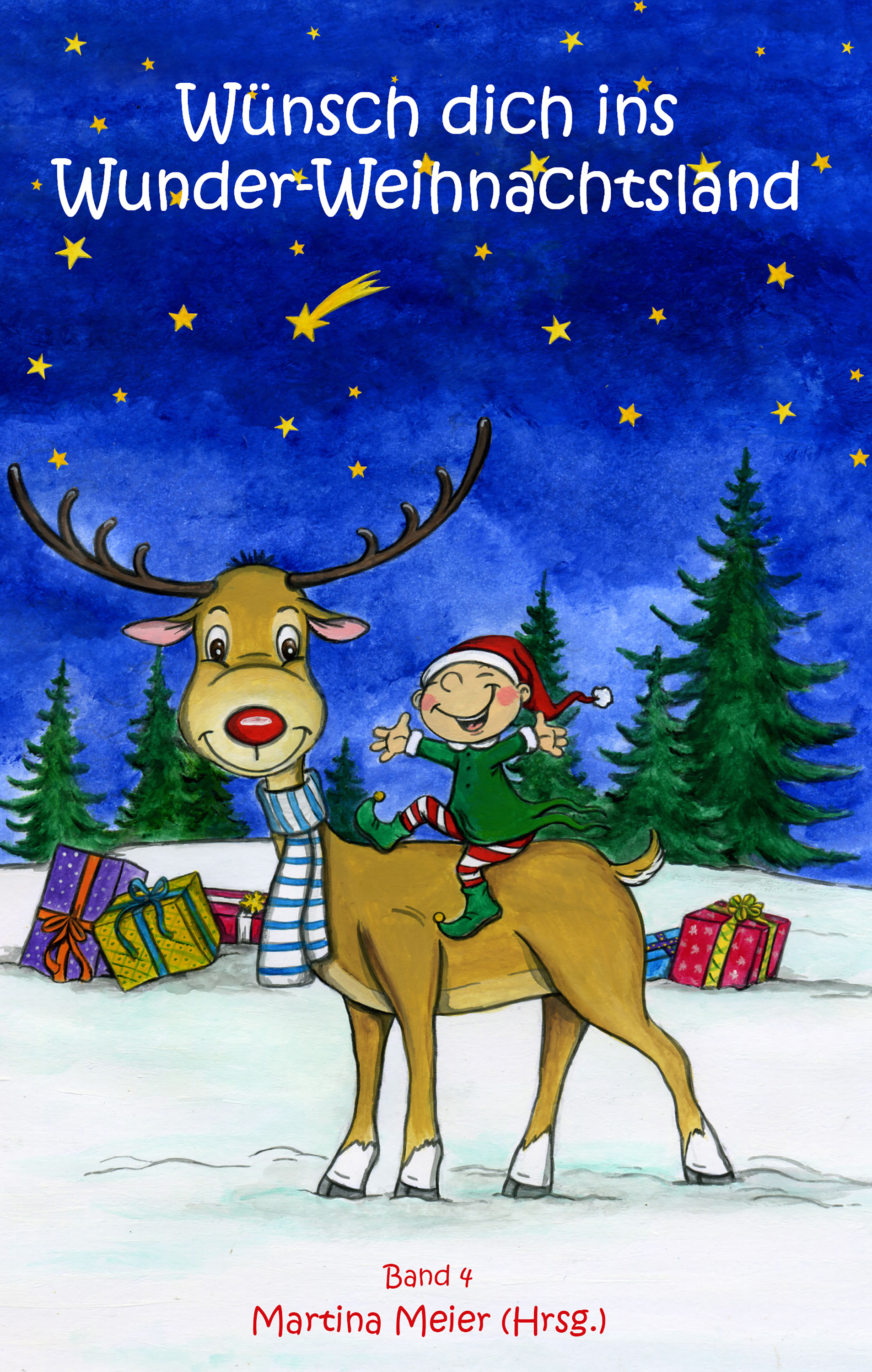 Обложка книги «Wünsch dich ins Wunder-Weihnachtsland Band 4»
