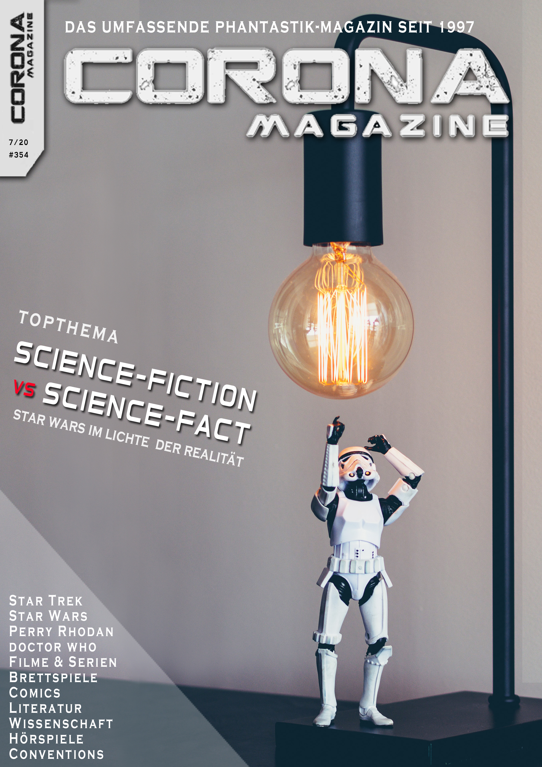 Обложка книги «Corona Magazine #354: Juli 2020»