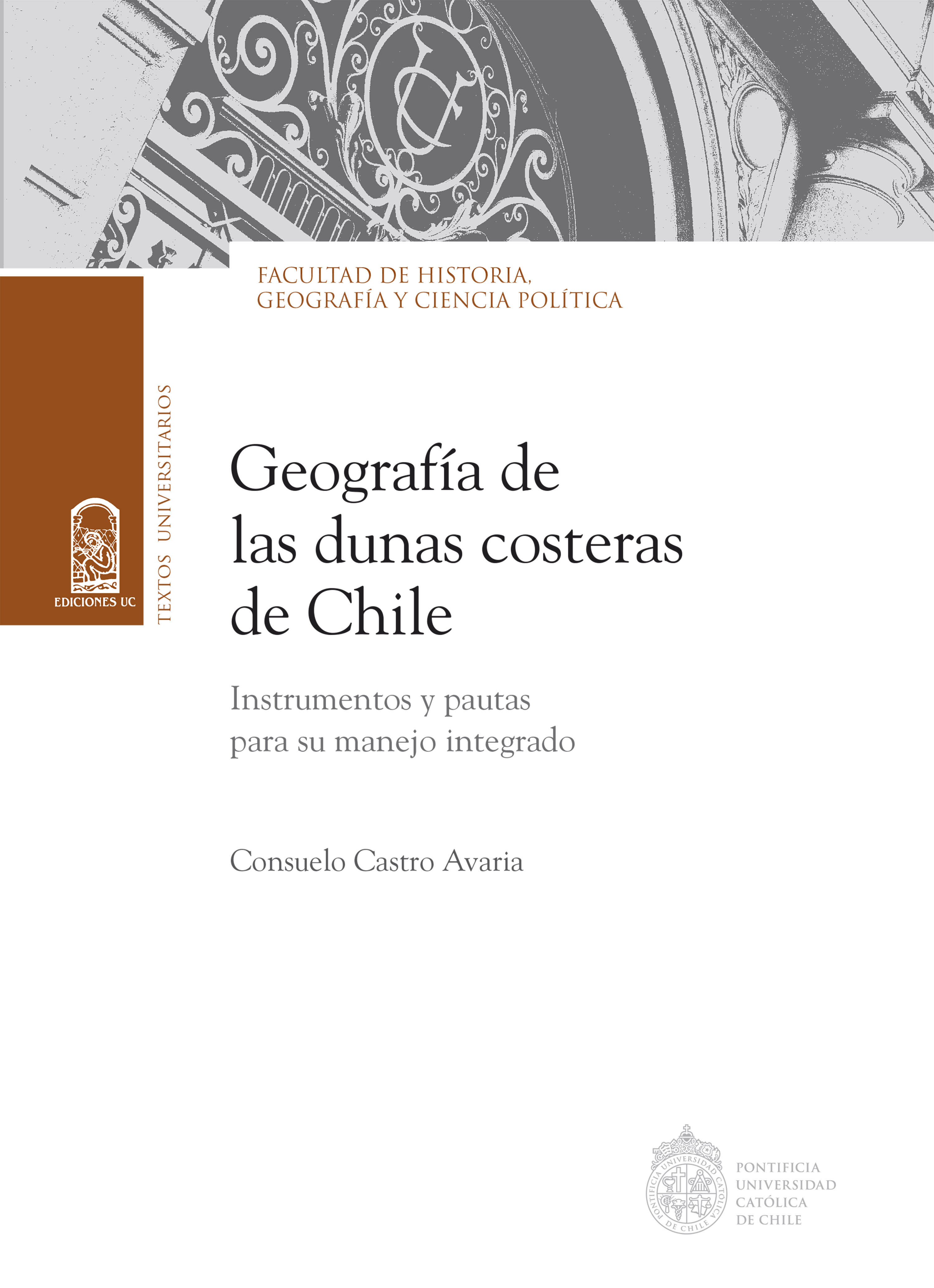 Обложка книги «Geografía de las dunas costeras de Chile»