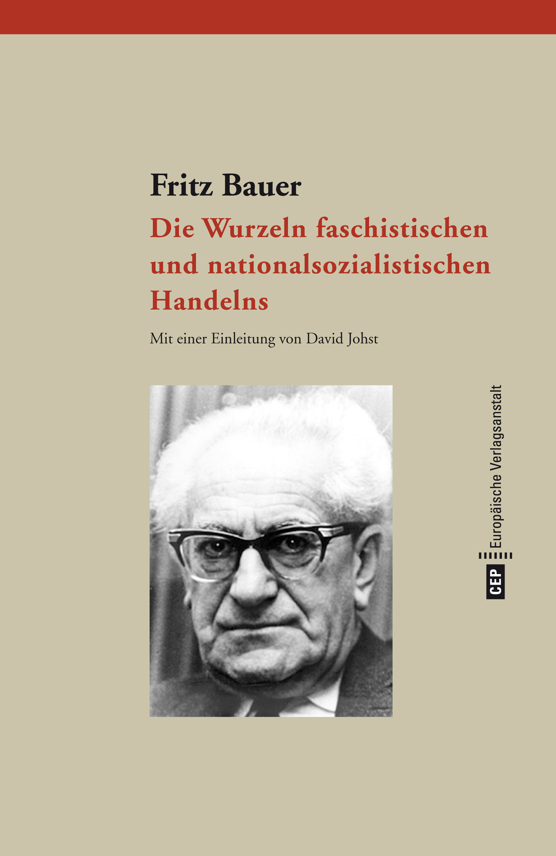 Обложка книги «Die Wurzeln faschistischen und nationalsozialistischen Handelns»