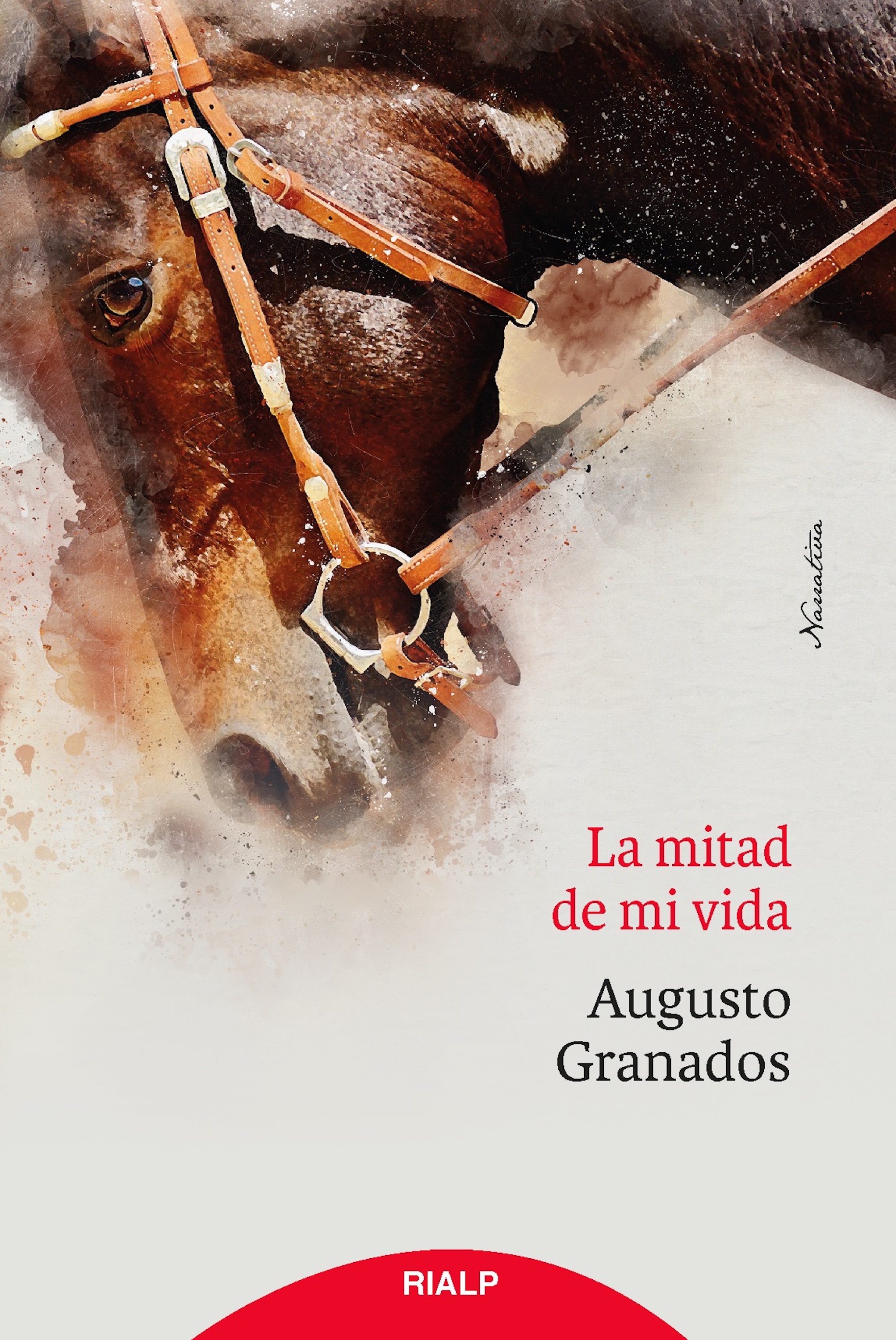 Обложка книги «La mitad de mi vida»