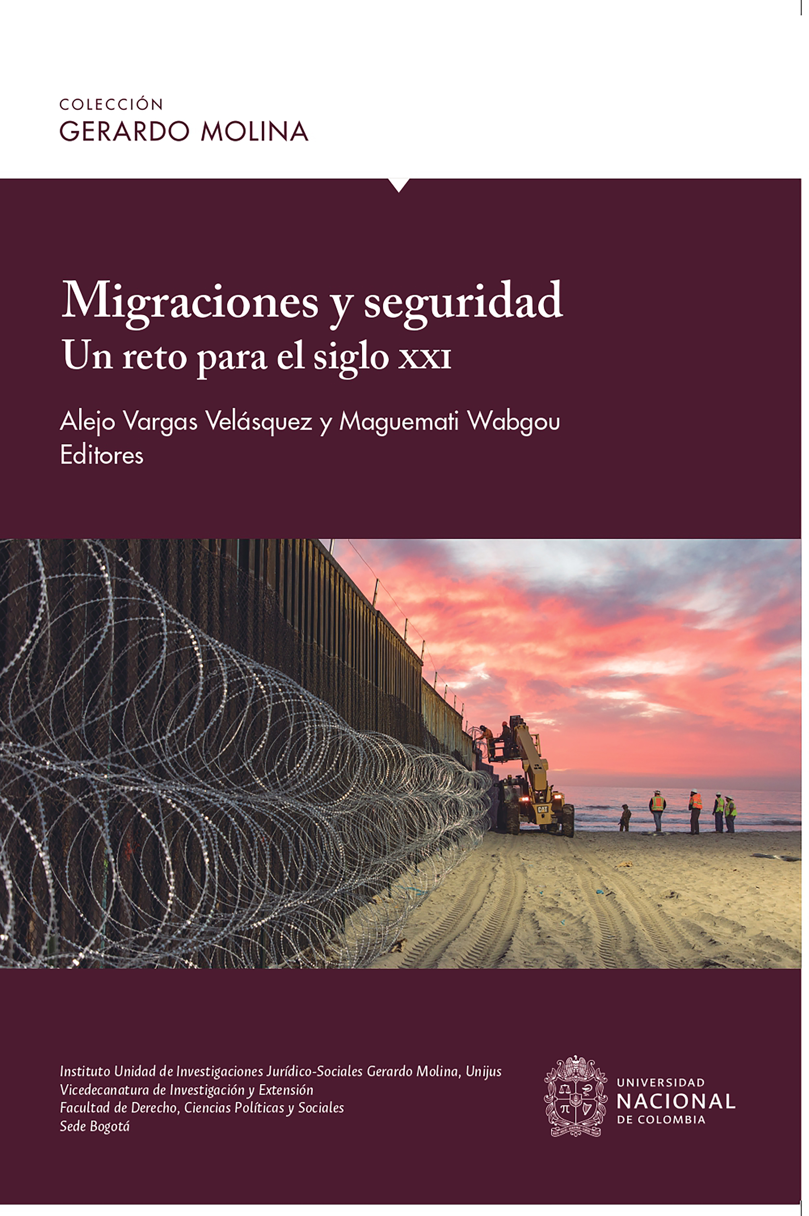 Обложка книги «Migraciones y seguridad: un reto para el siglo XXI»