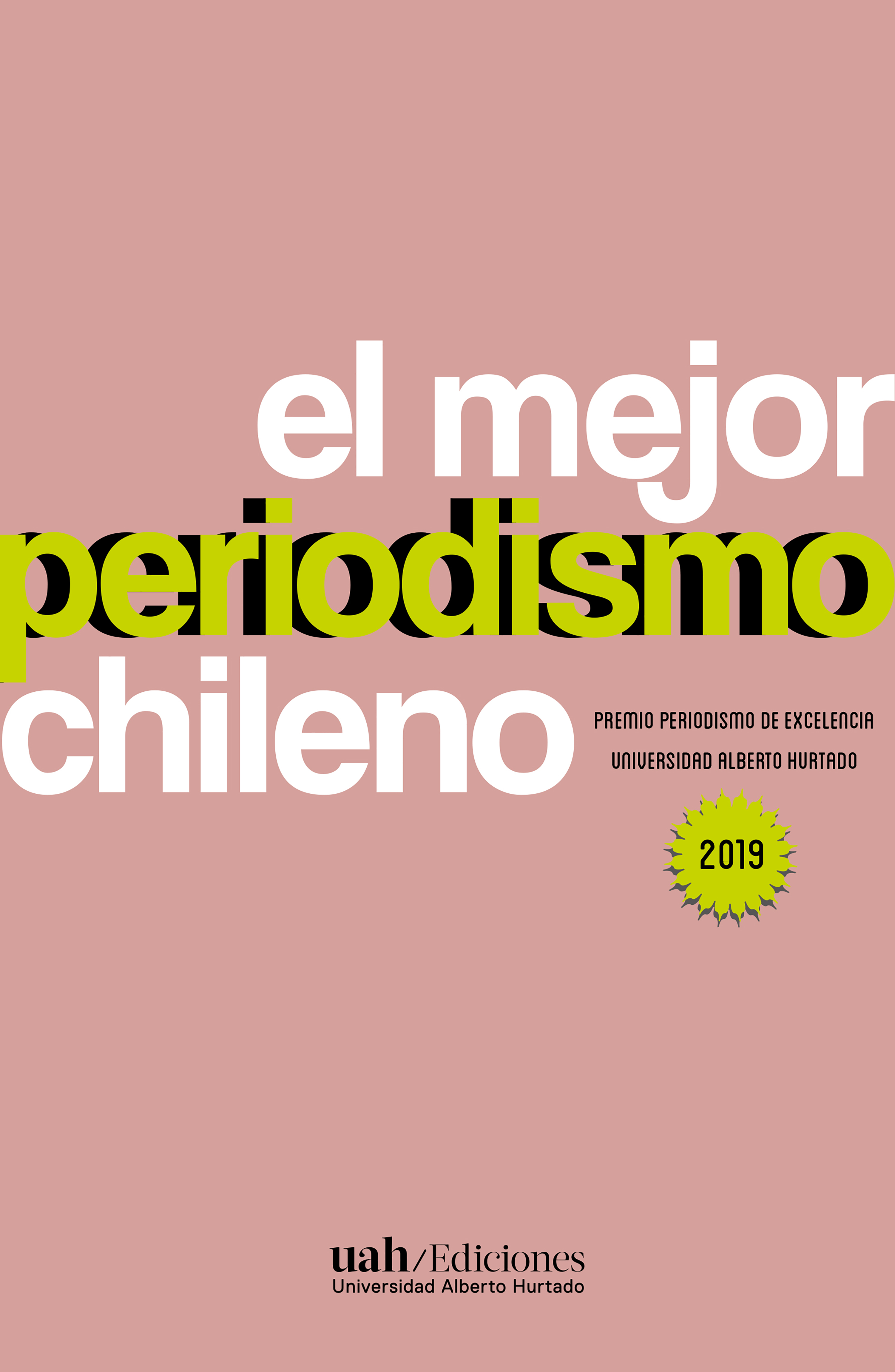 Обложка книги «El mejor periodismo chileno 2019»
