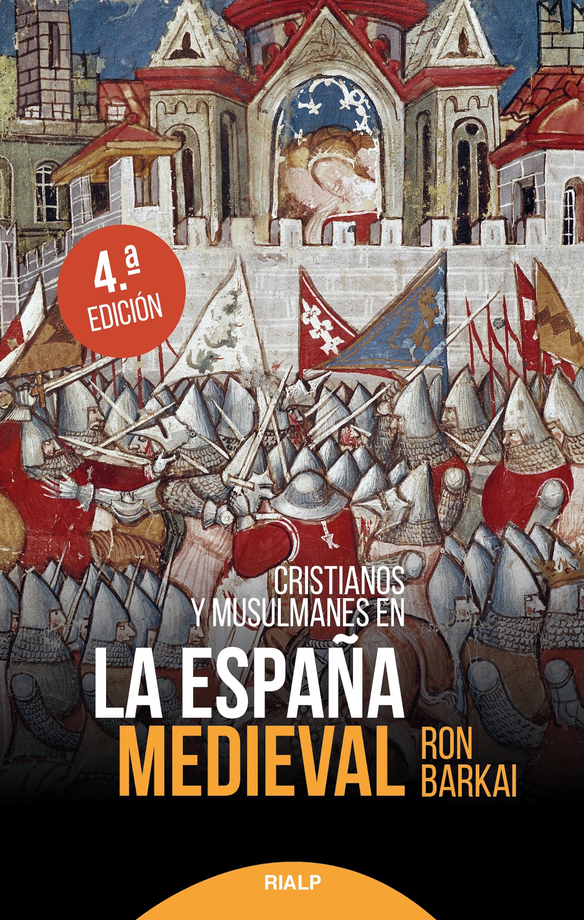 Обложка книги «Cristianos y musulmanes en la España medieval»